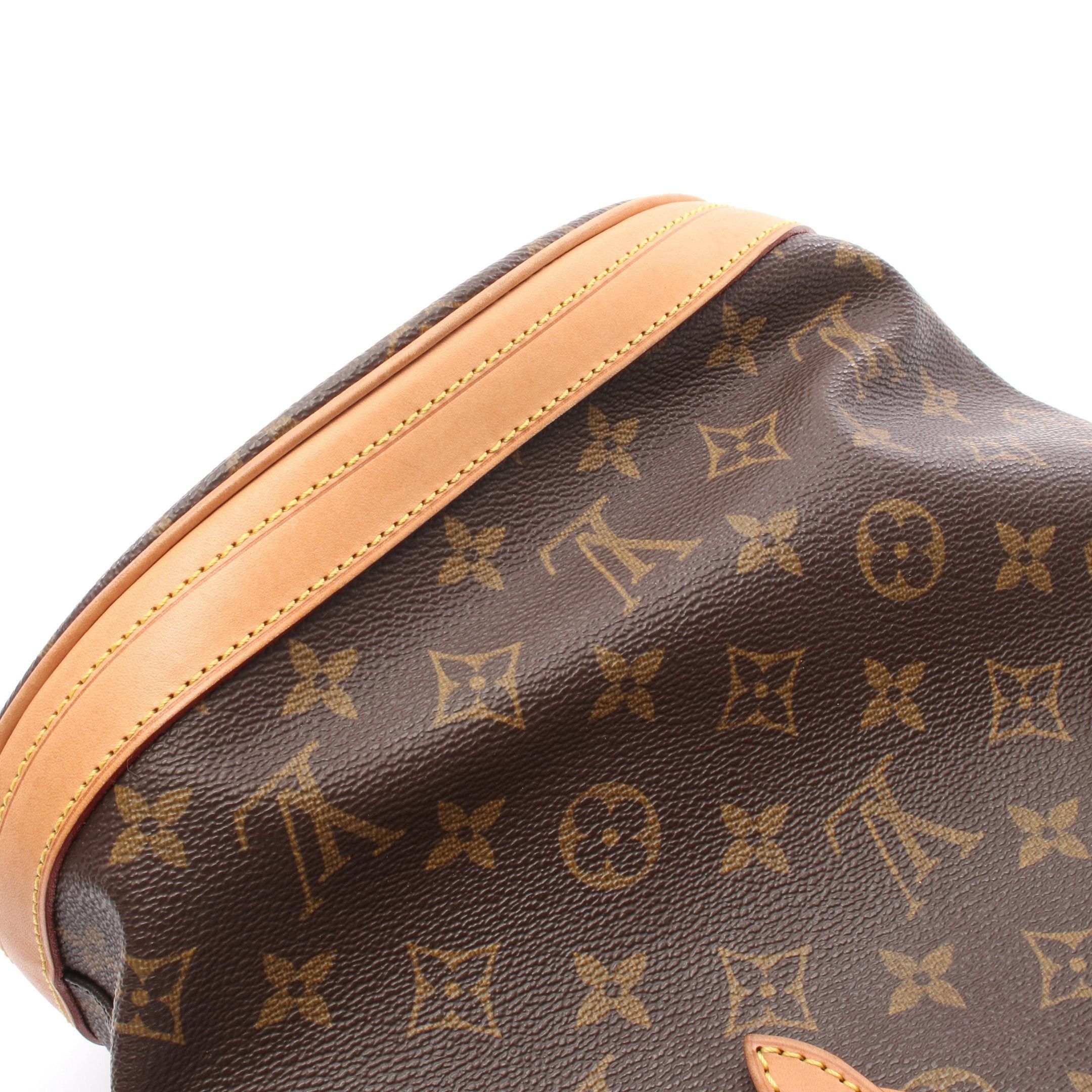 Louis Vuitton Louis Vuitton Bucket Pm Monogram Handbag Leather Brown Size ONE SIZE - 9 Thumbnail
