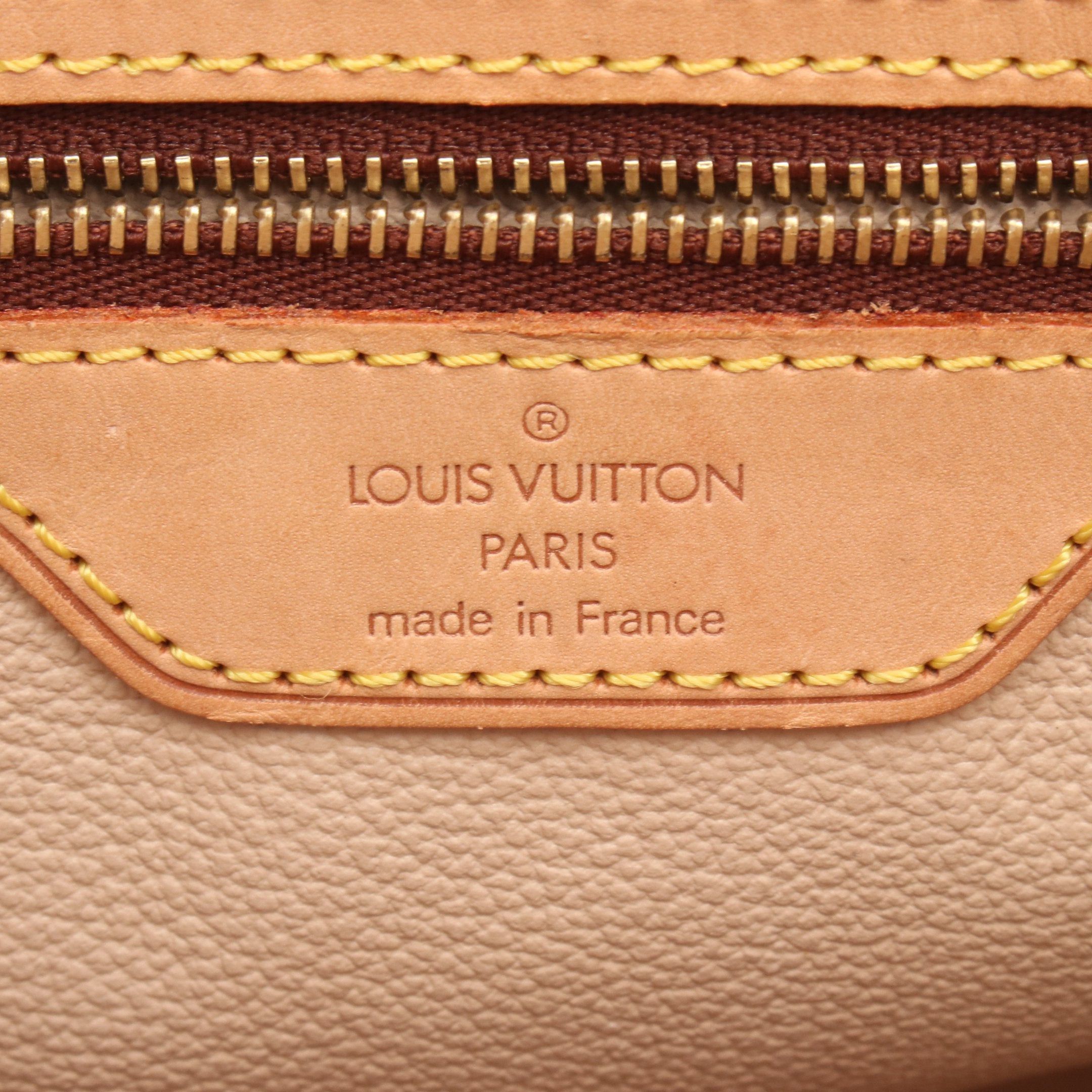 Louis Vuitton Louis Vuitton Bucket Pm Monogram Handbag Leather Brown Size ONE SIZE - 4 Thumbnail