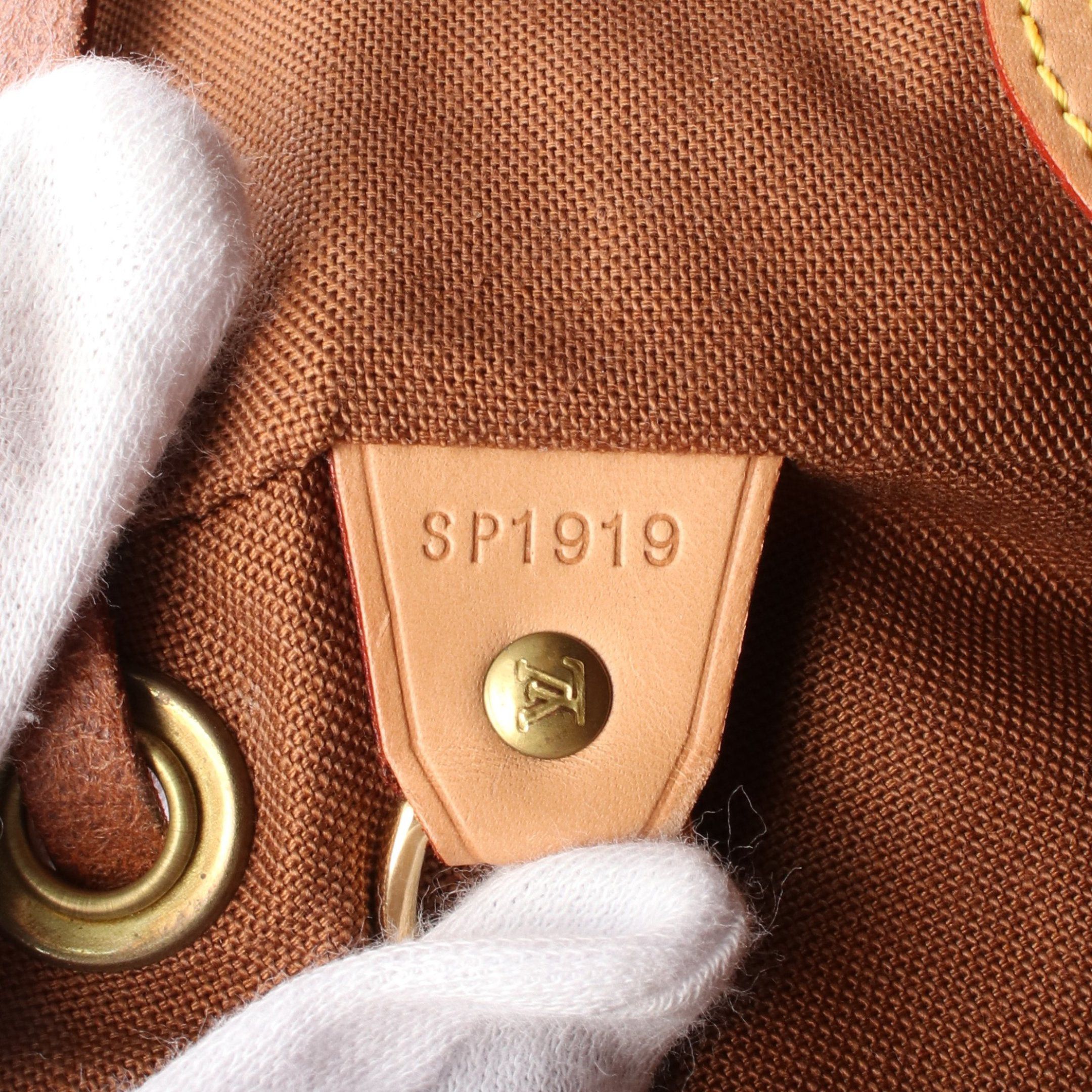 Louis Vuitton Louis Vuitton Montsouris Mm Monogram Backpack Rucksack Leather Brown Size ONE SIZE - 5 Thumbnail