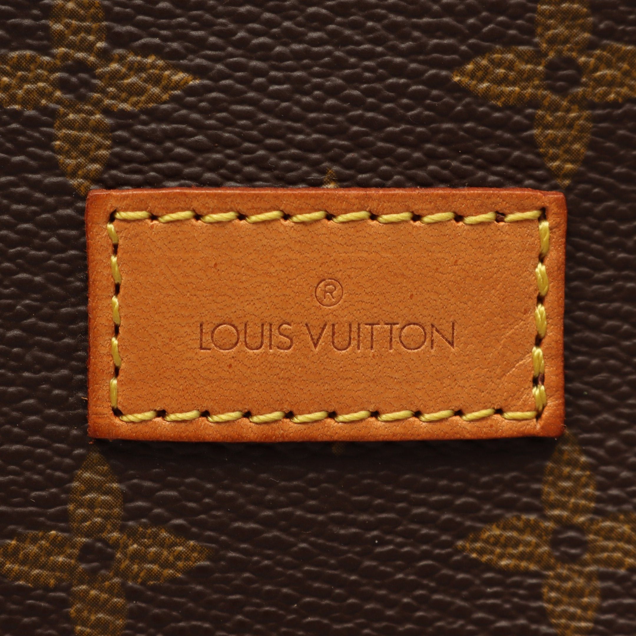 Louis Vuitton Louis Vuitton Saumur 43 Monogram Shoulder Bag Leather Brown Size ONE SIZE - 5 Thumbnail