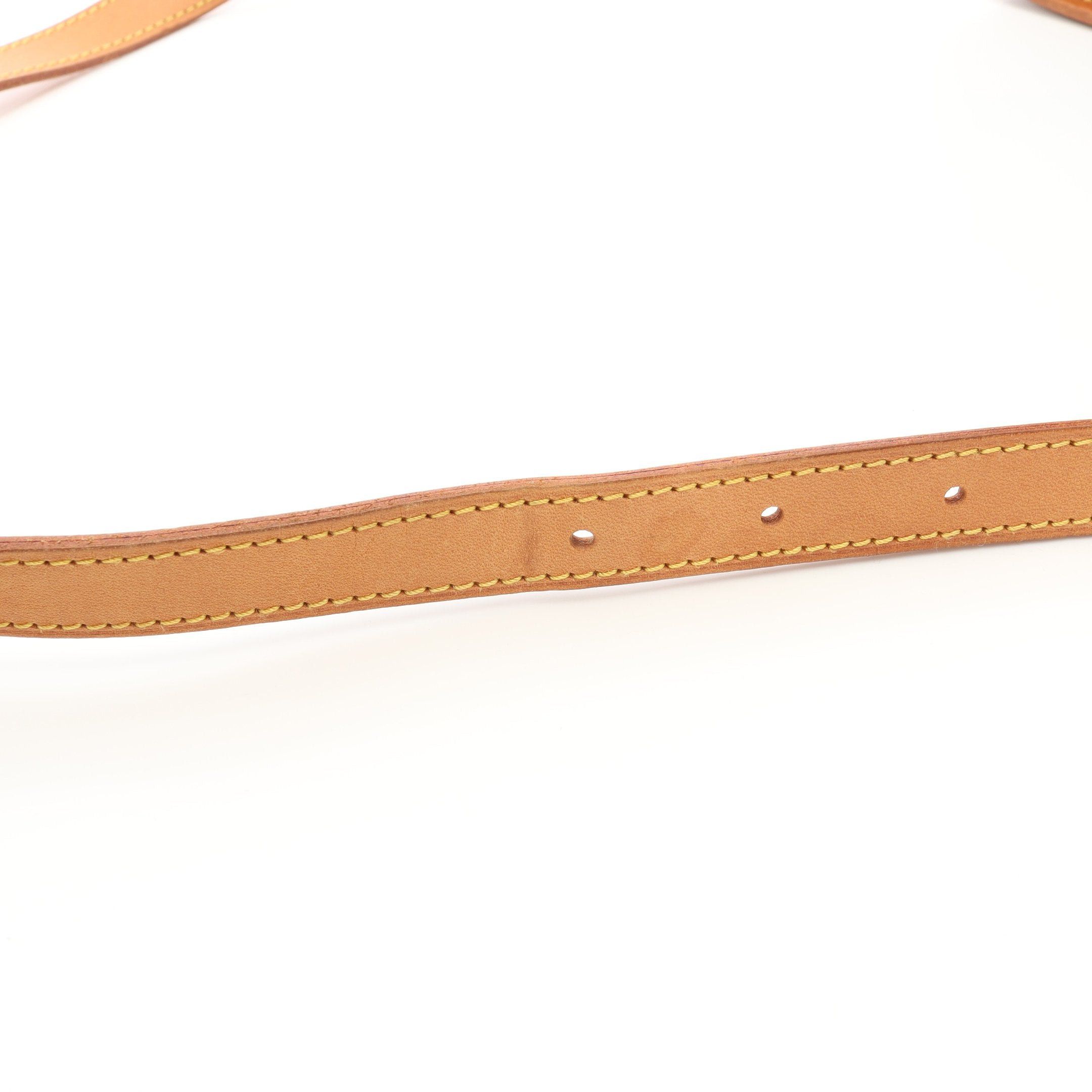 Louis Vuitton Louis Vuitton Gibeciere Mm Monogram Shoulder Bag Leather Brown Size ONE SIZE - 10 Thumbnail
