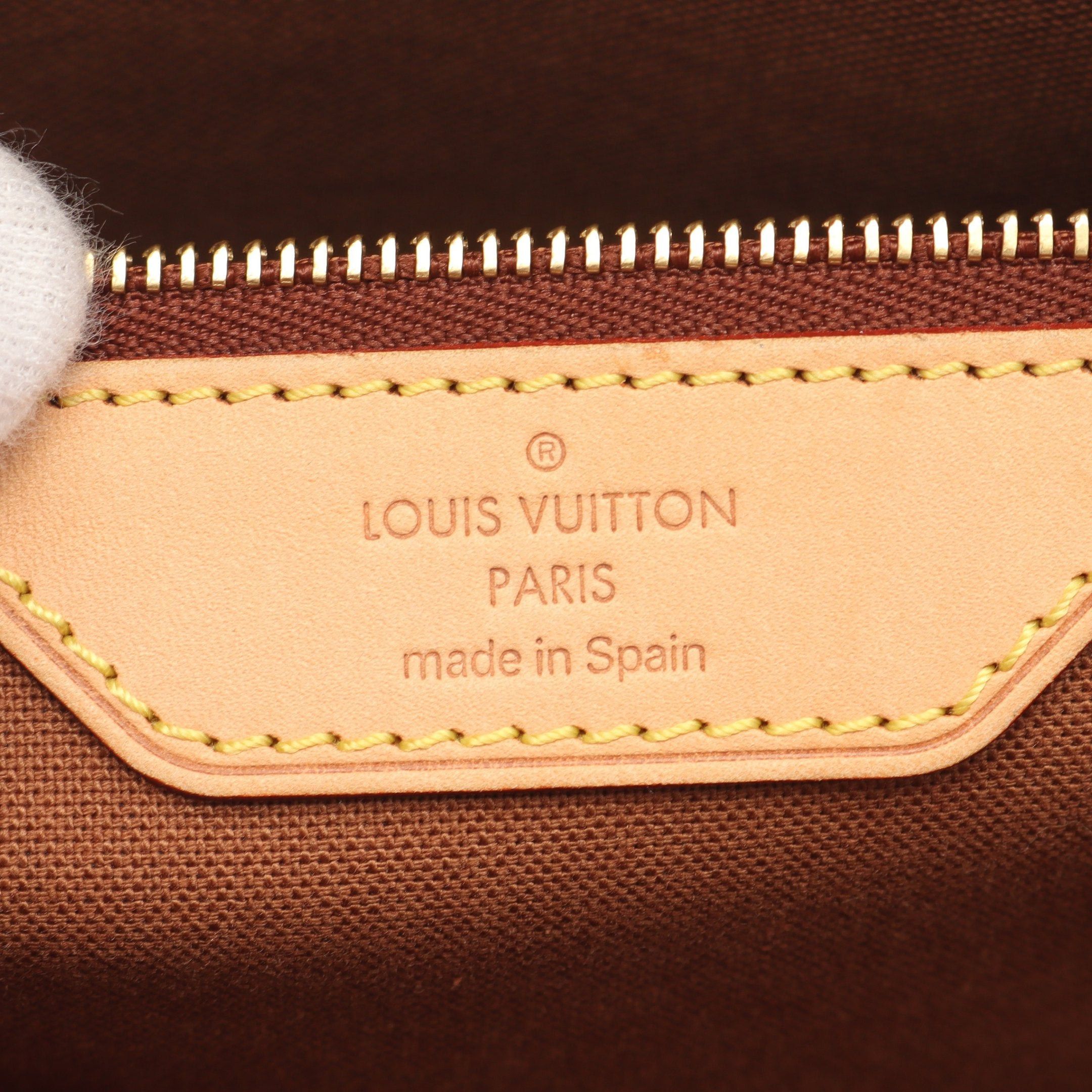 Louis Vuitton Louis Vuitton Aves Monogram Shoulder Bag Leather Brown Size ONE SIZE - 4 Thumbnail