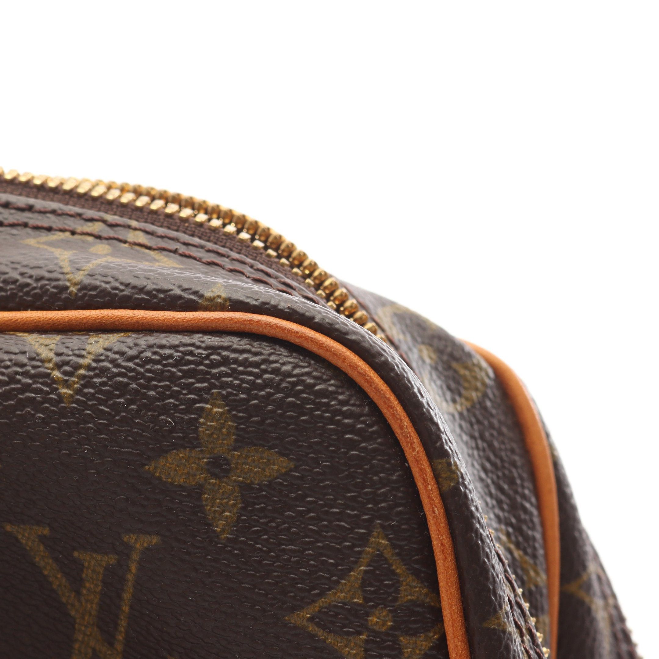 Louis Vuitton Louis Vuitton Porte Document Voyage 2 Compartments Monogram Business Bag Briefcase Leather Brown Size ONE SIZE - 11 Thumbnail