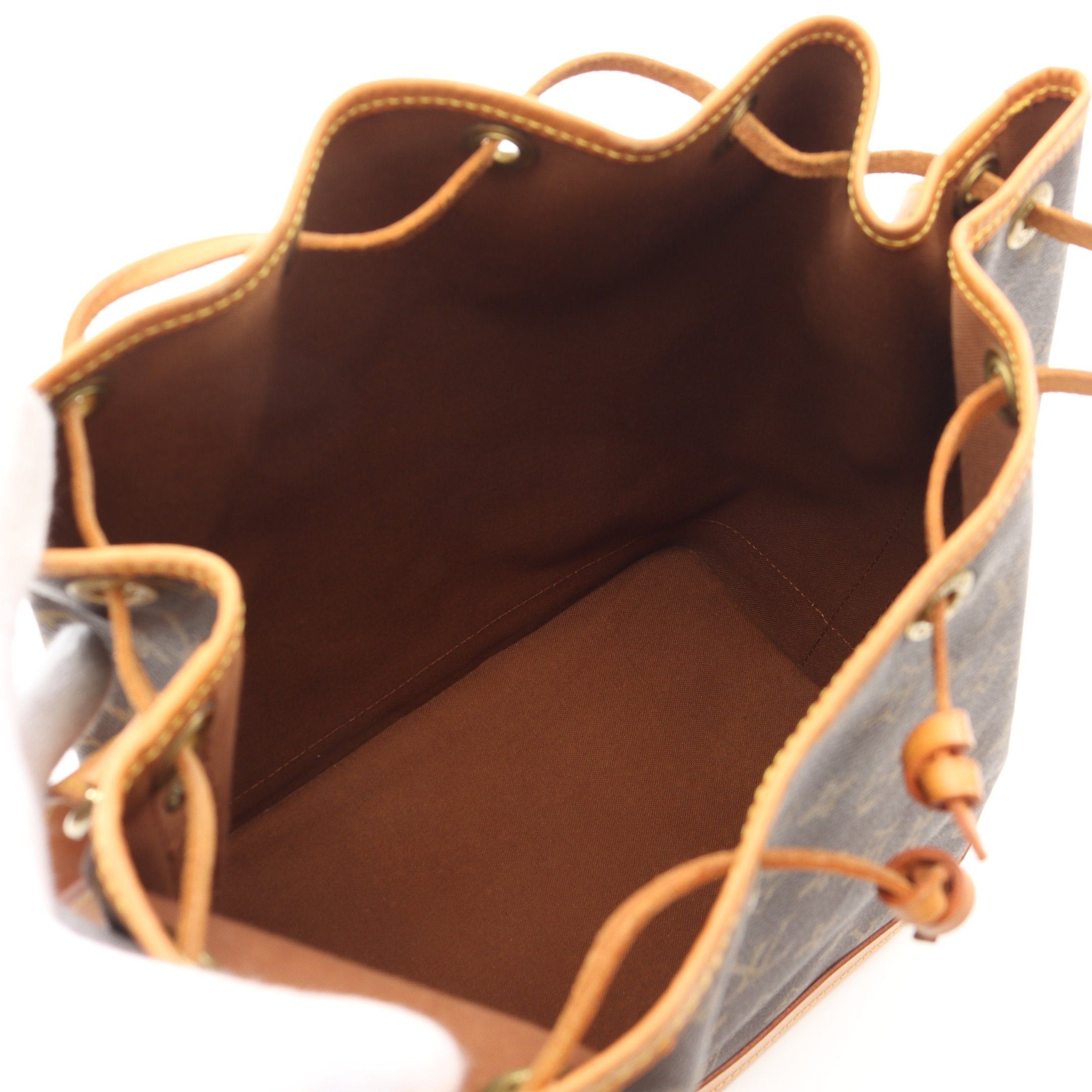 Louis Vuitton Louis Vuitton Noe Monogram Shoulder Bag Leather Brown Size ONE SIZE - 3 Thumbnail