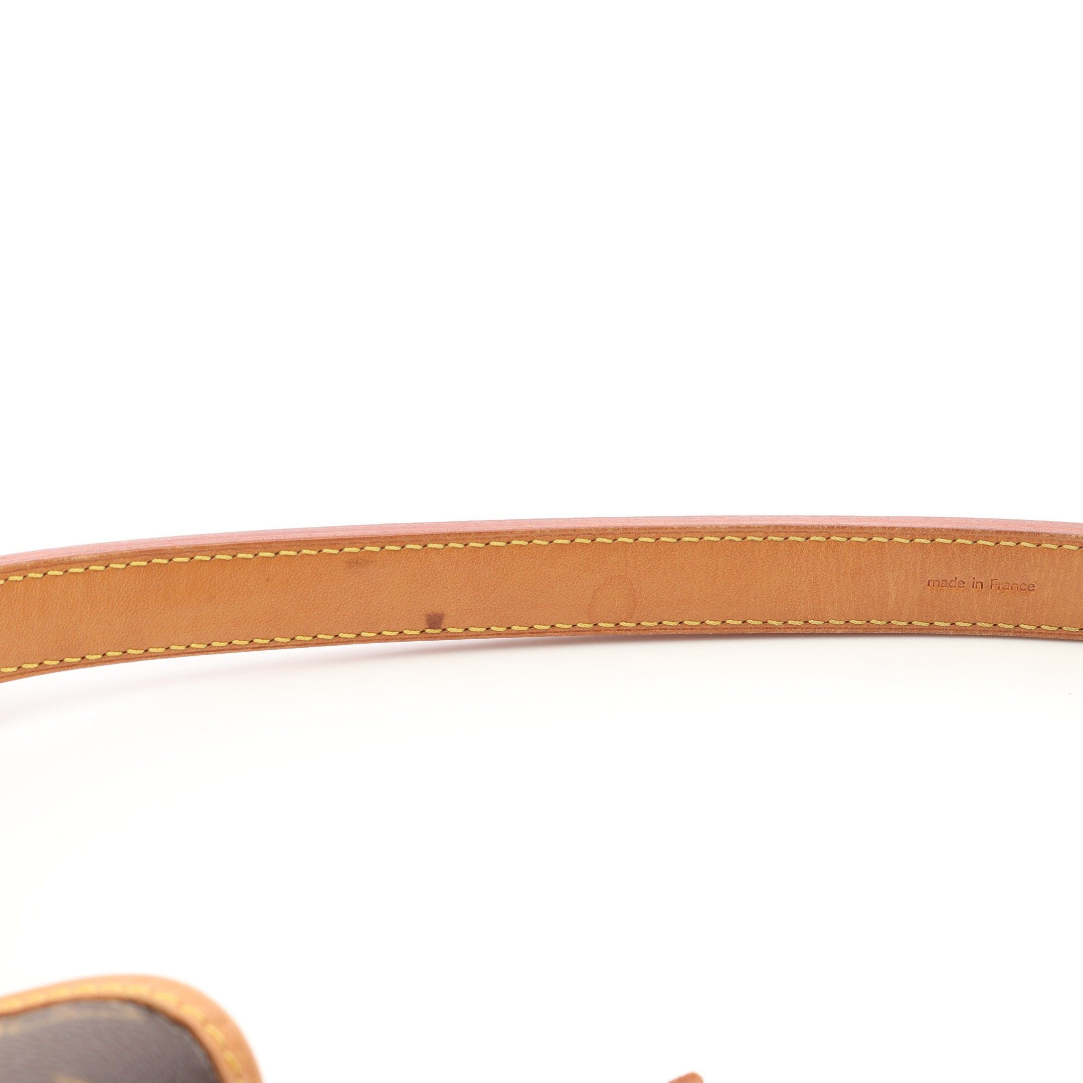Louis Vuitton Louis Vuitton Noe Monogram Shoulder Bag Leather Brown Size ONE SIZE - 9 Thumbnail