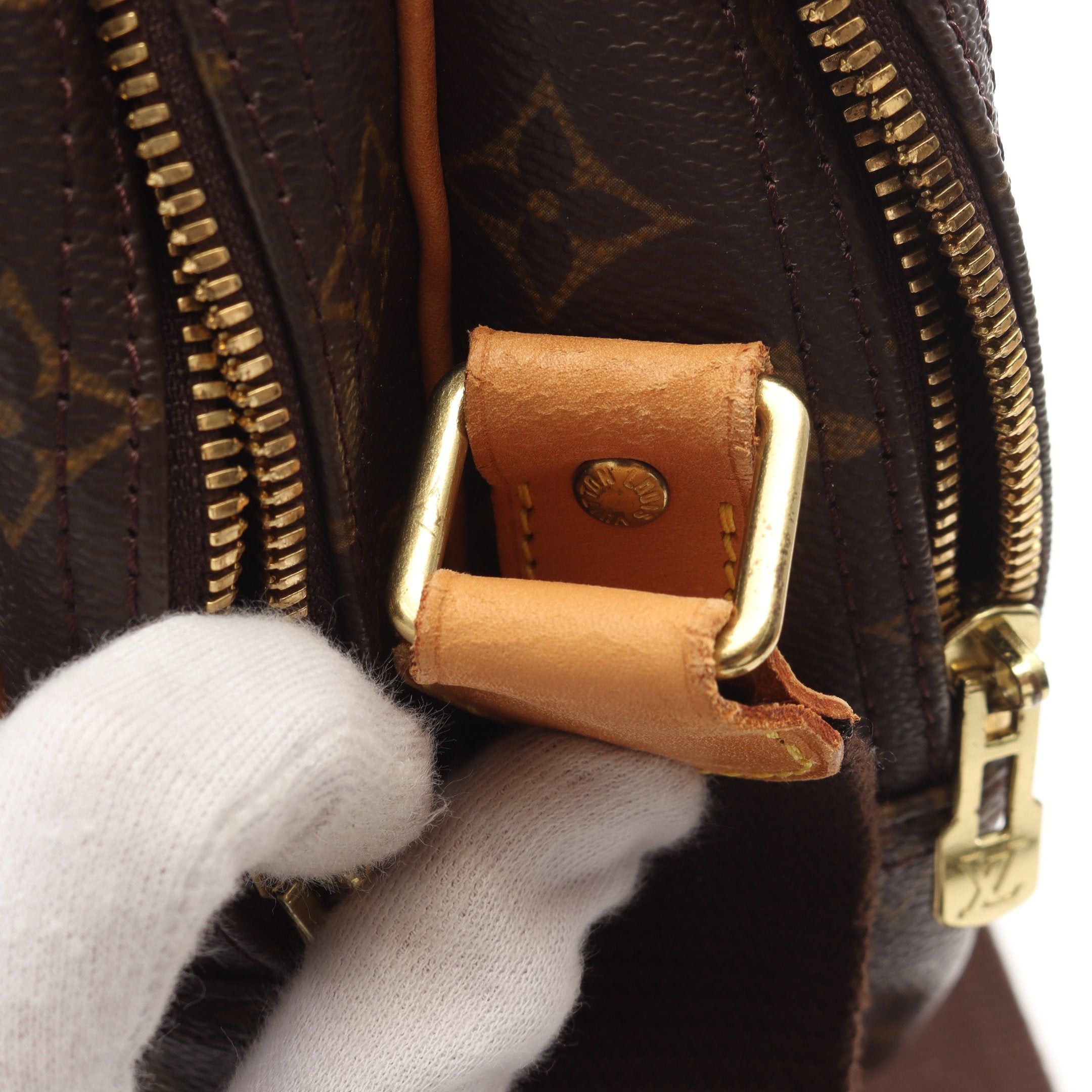 Louis Vuitton Louis Vuitton Reporter Gm Monogram Shoulder Bag Leather Brown Size ONE SIZE - 9 Thumbnail
