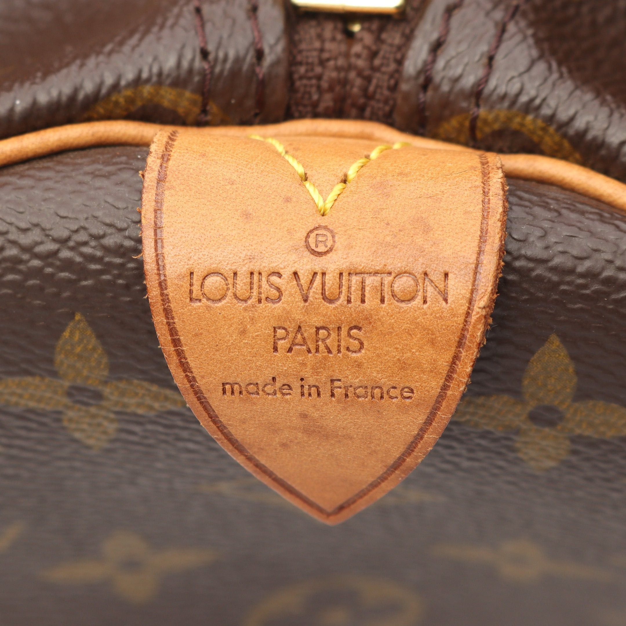 Louis Vuitton Louis Vuitton Keepall 45 Monogram Boston Bag Leather Brown Size ONE SIZE - 4 Thumbnail