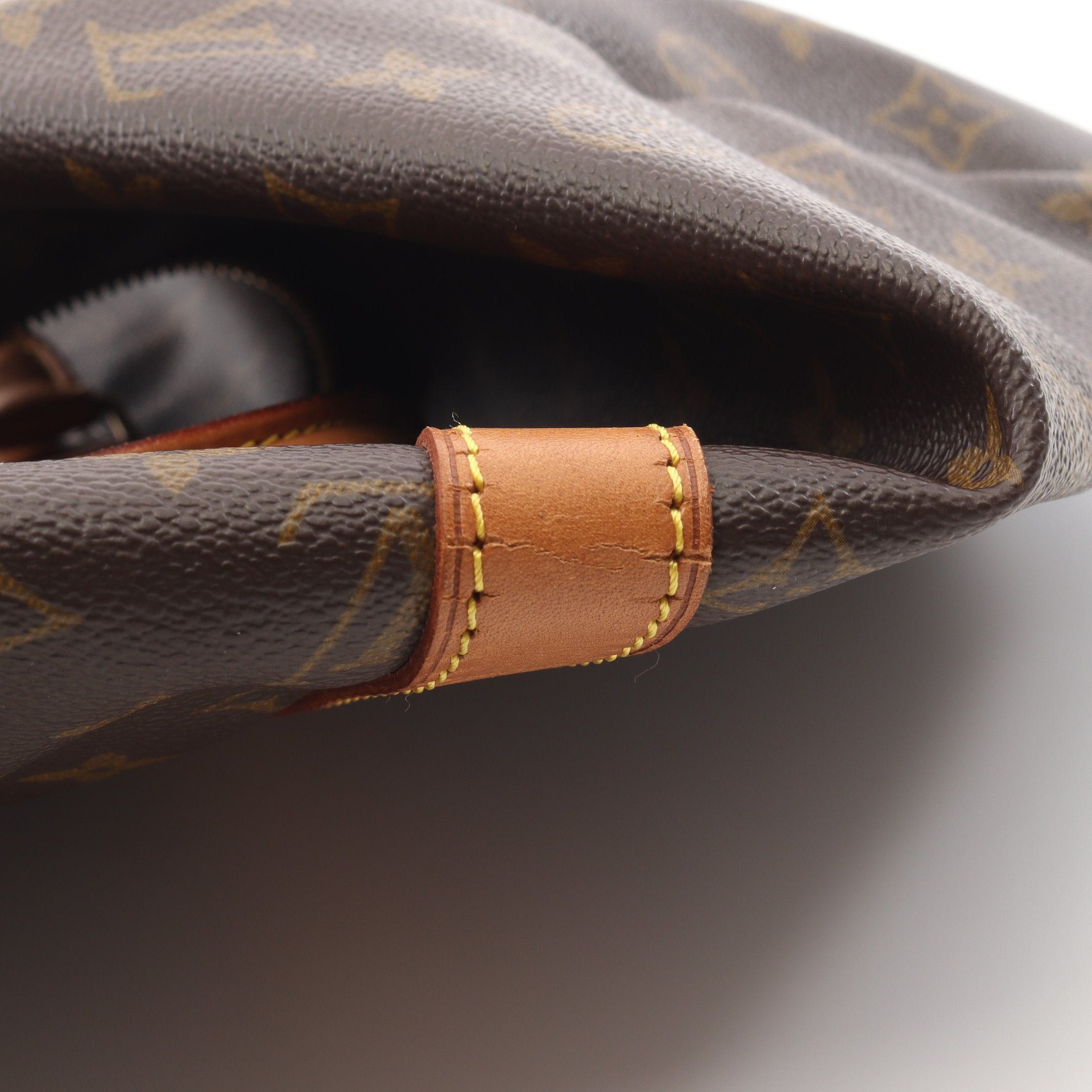 Louis Vuitton Louis Vuitton Keepall 45 Monogram Boston Bag Leather Brown Size ONE SIZE - 9 Thumbnail