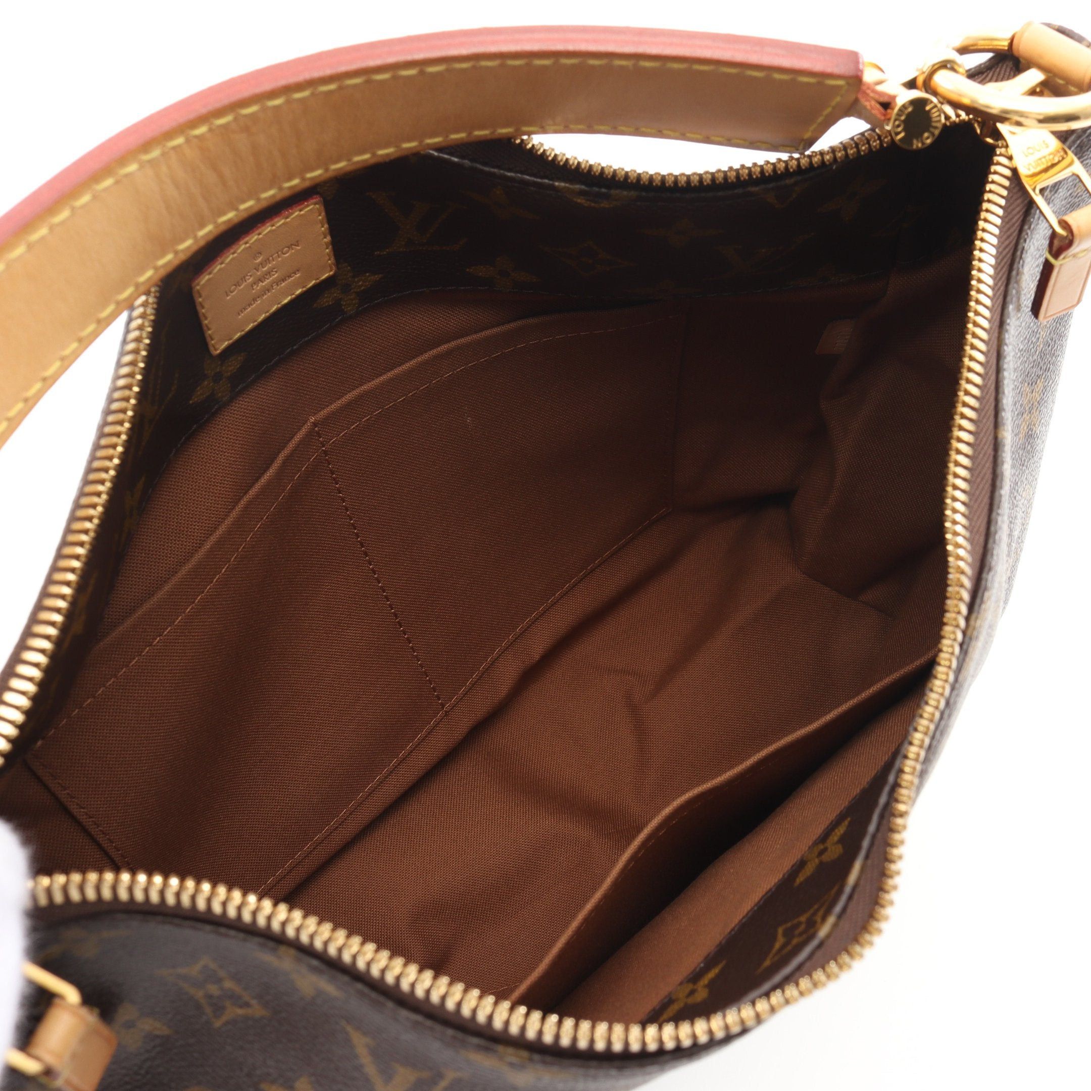 Louis Vuitton Louis Vuitton Shri Pm Monogram One Shoulder Bag Leather Brown Size ONE SIZE - 3 Thumbnail