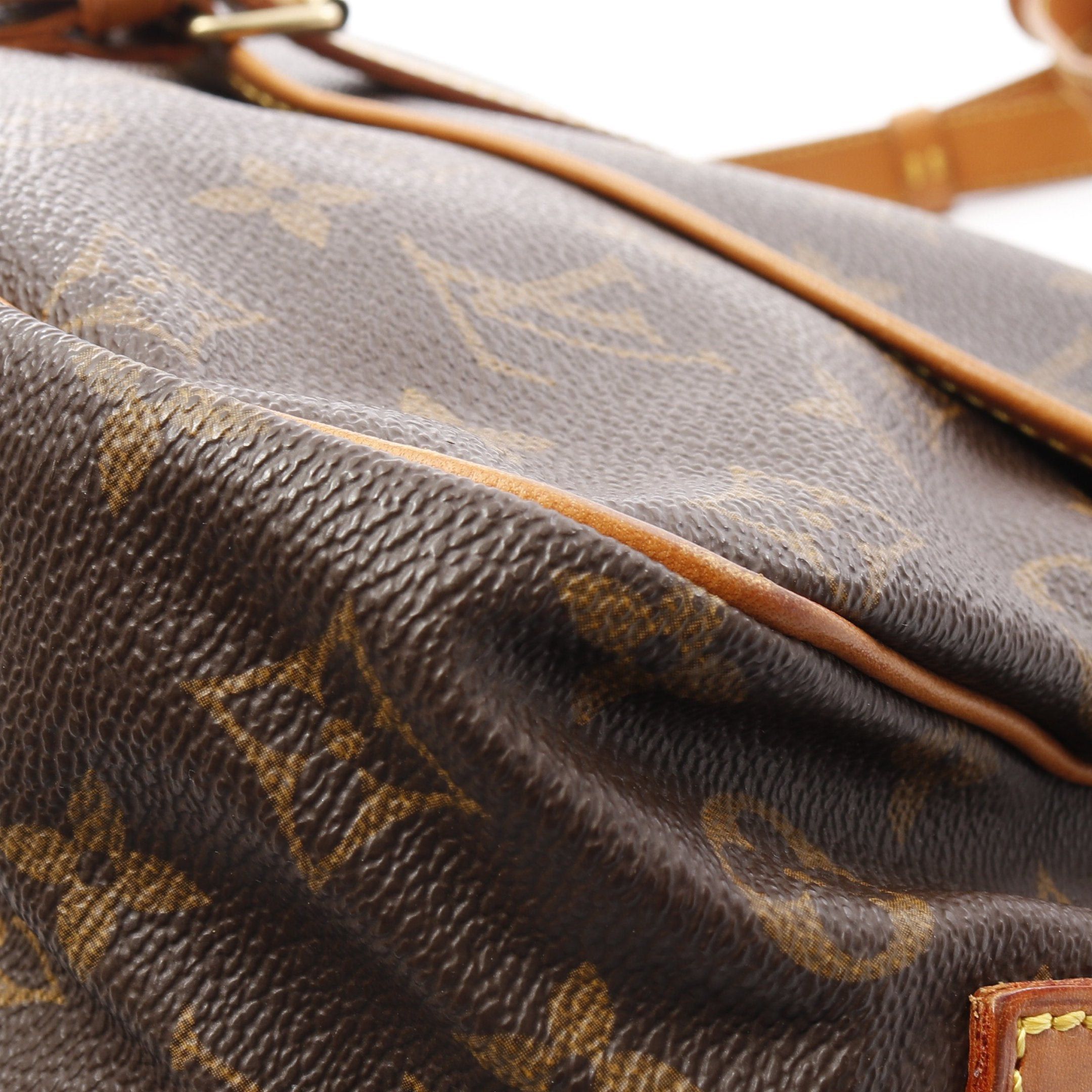 Louis Vuitton Louis Vuitton Saumur 35 Monogram Shoulder Bag Leather Brown Size ONE SIZE - 9 Thumbnail