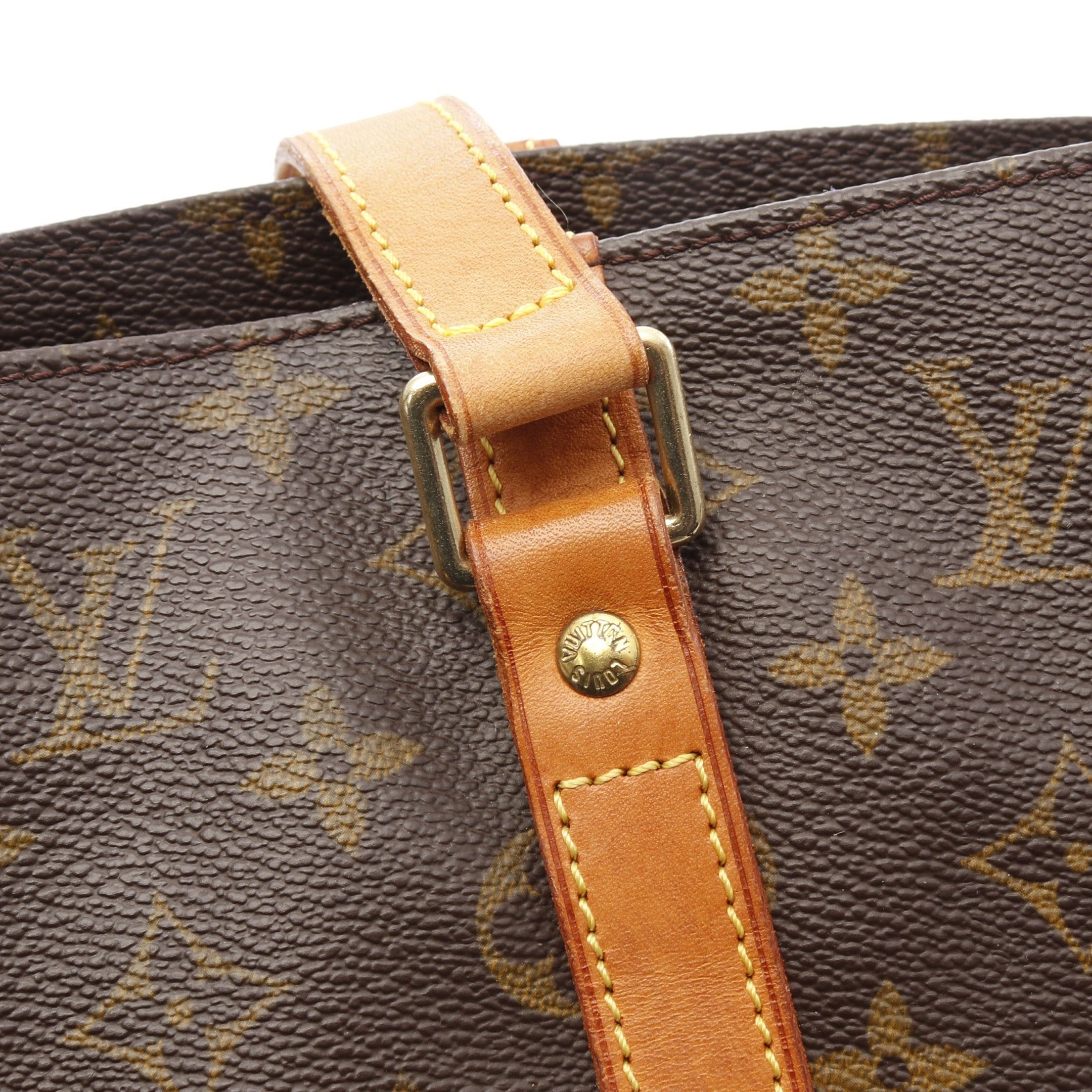Louis Vuitton Louis Vuitton Sac Shopping Monogram Shoulder Bag Tote Leather Brown Size ONE SIZE - 9 Thumbnail