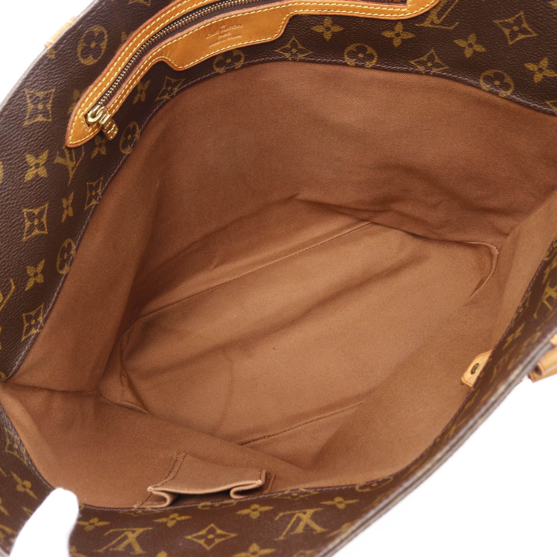 Louis Vuitton Louis Vuitton Sac Shopping Monogram Shoulder Bag Tote Leather Brown Size ONE SIZE - 3 Thumbnail