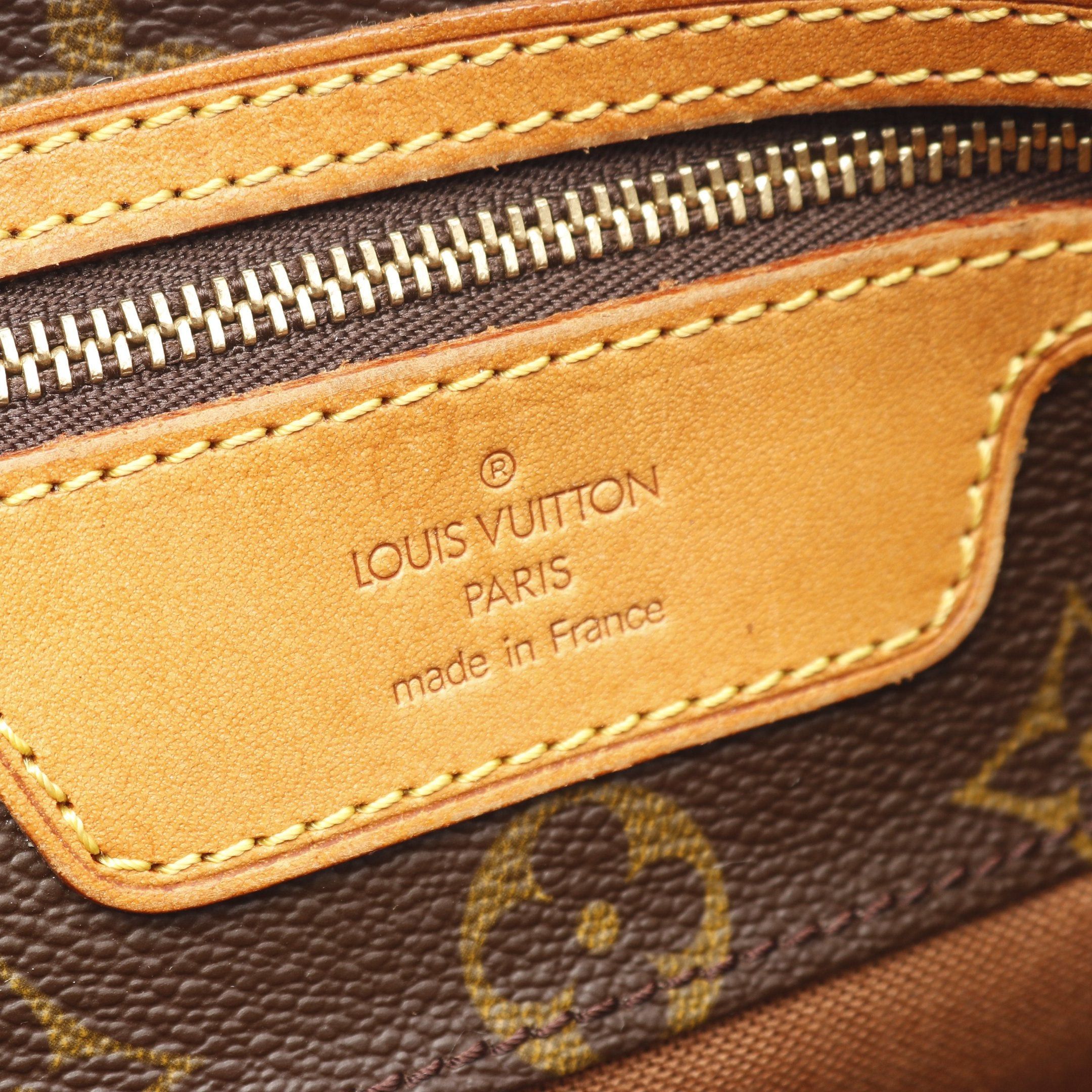 Louis Vuitton Louis Vuitton Sac Shopping Monogram Shoulder Bag Tote Leather Brown Size ONE SIZE - 4 Thumbnail