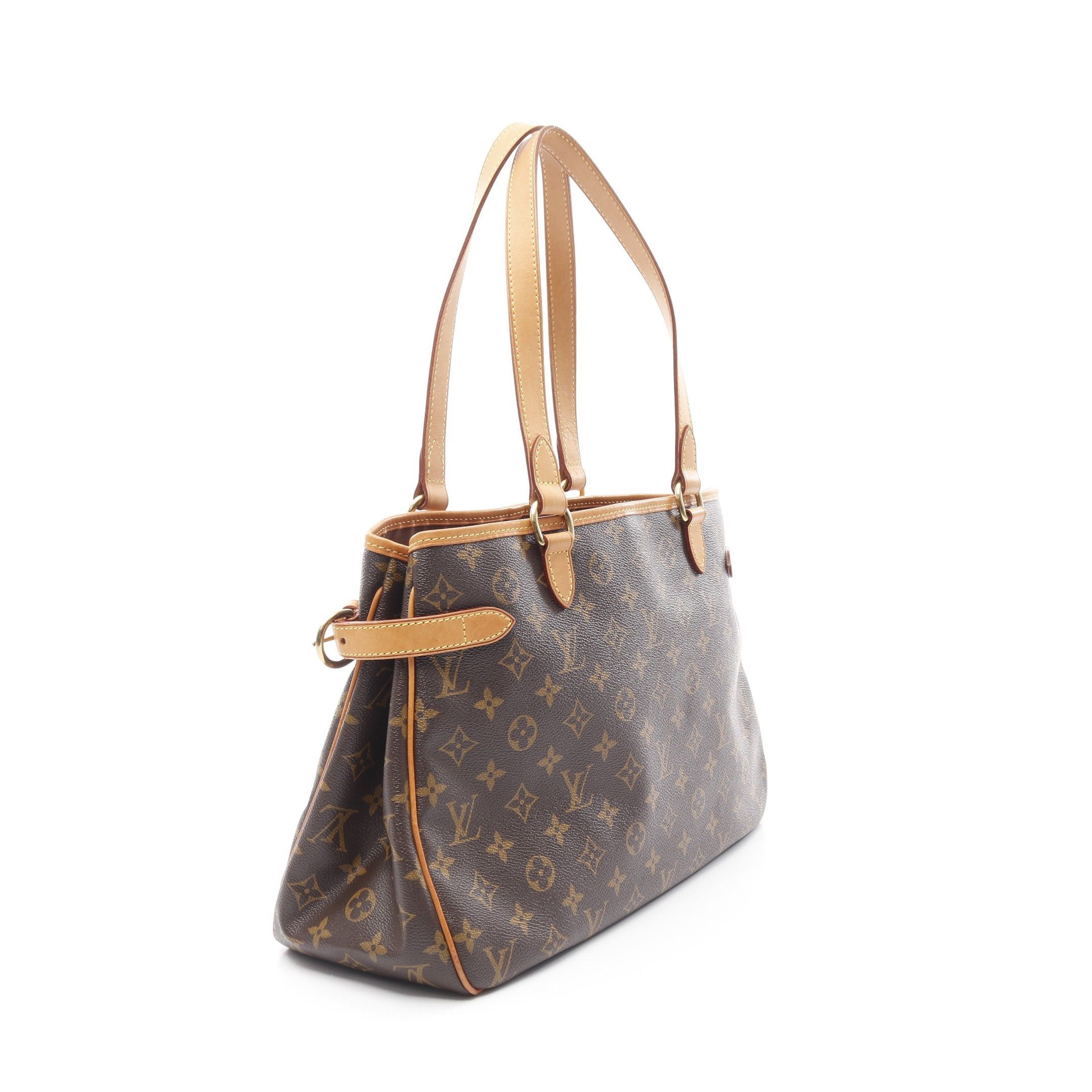 Louis Vuitton Louis Vuitton Batignolles Horizontal Monogram Shoulder Bag Leather Brown Size ONE SIZE - 2 Thumbnail