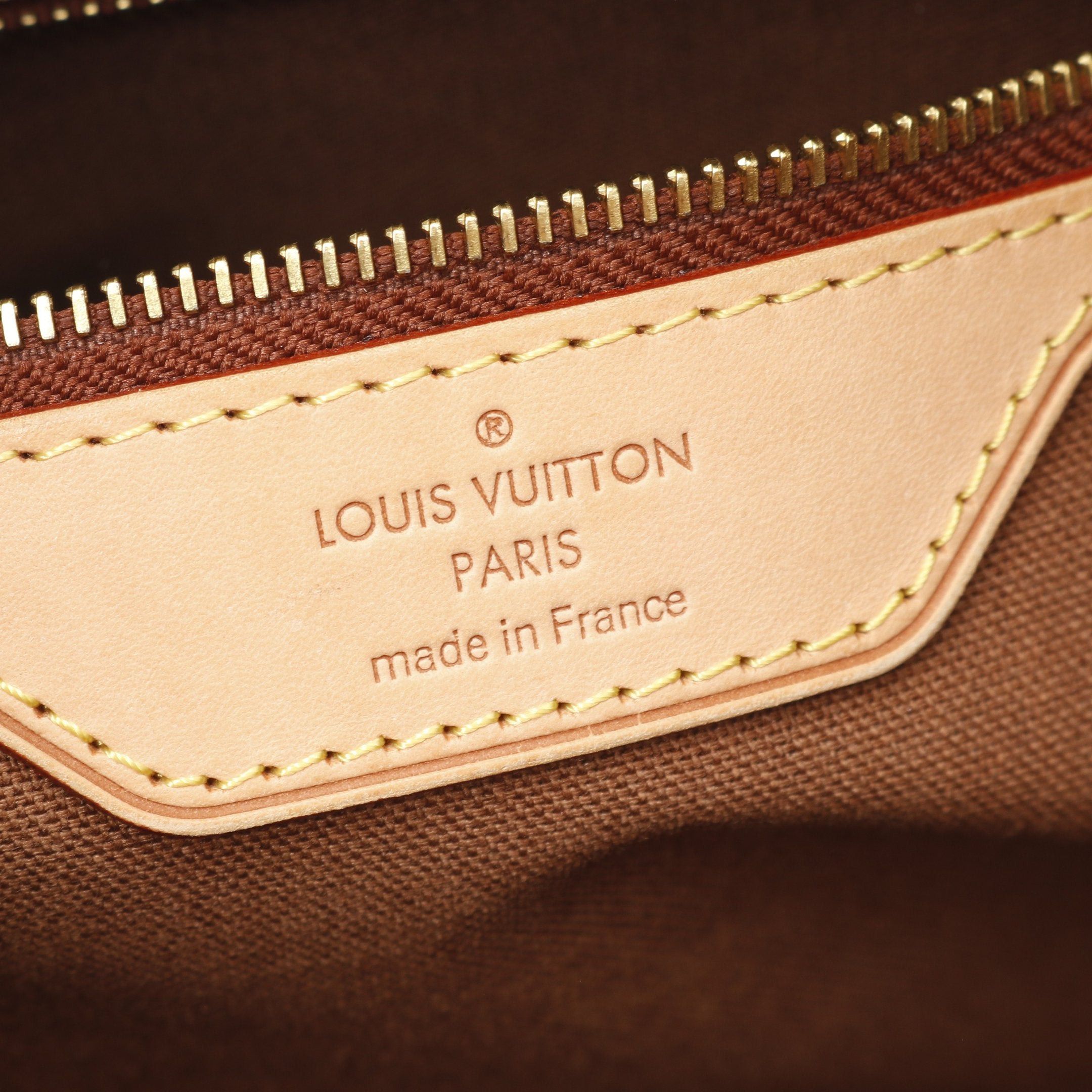Louis Vuitton Louis Vuitton Batignolles Horizontal Monogram Shoulder Bag Leather Brown Size ONE SIZE - 4 Thumbnail
