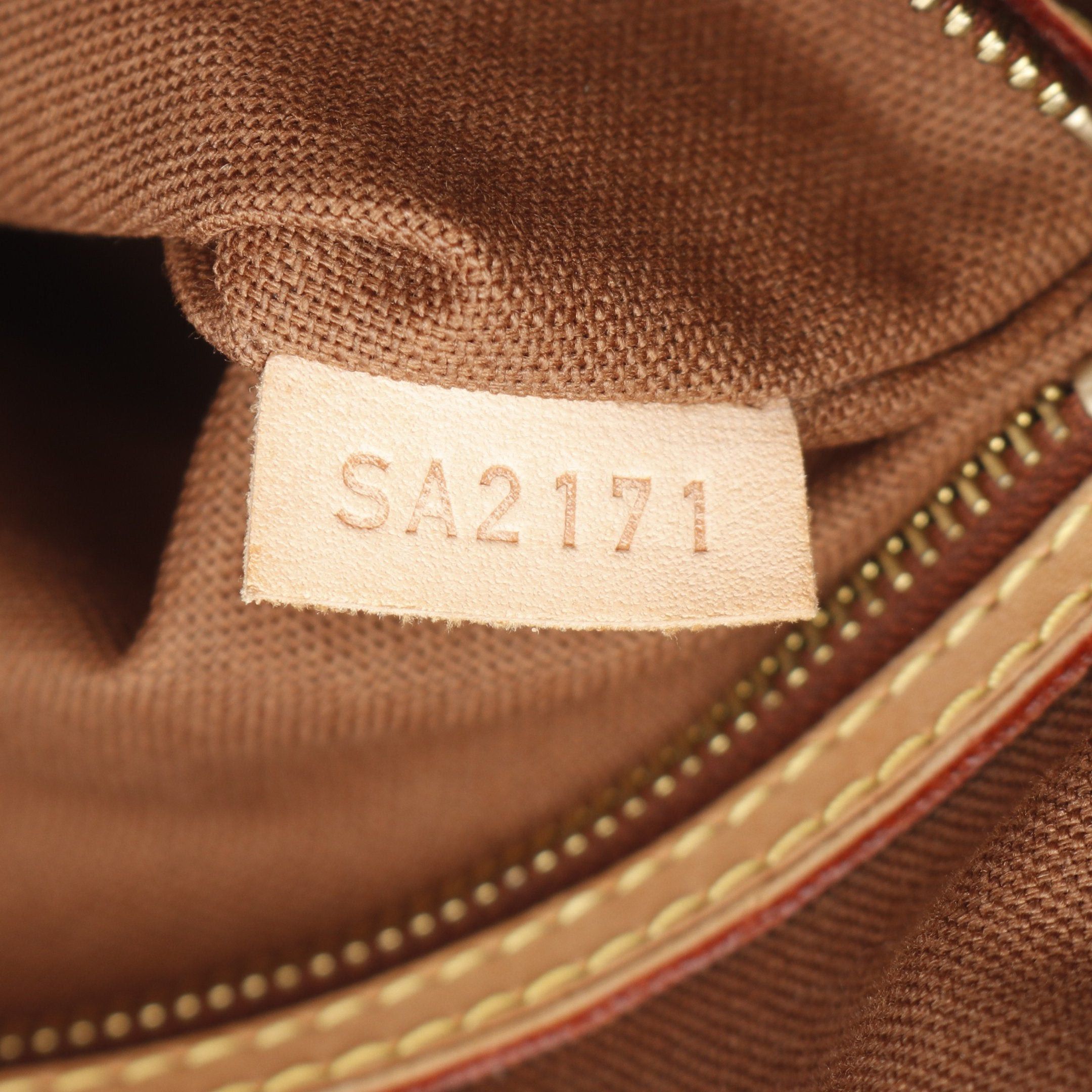 Louis Vuitton Louis Vuitton Batignolles Horizontal Monogram Shoulder Bag Leather Brown Size ONE SIZE - 5 Thumbnail