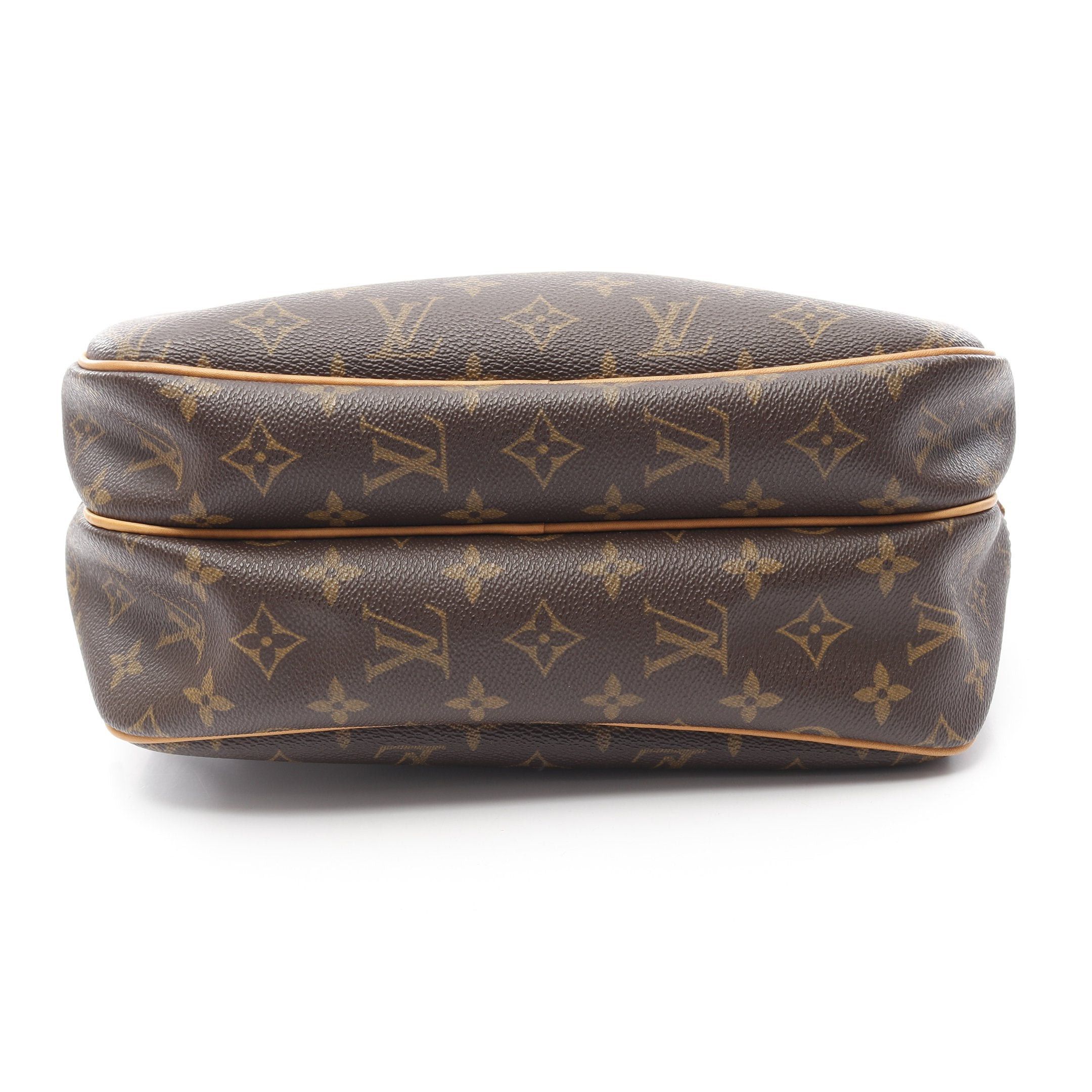 Louis Vuitton Louis Vuitton Reporter Pm Monogram Shoulder Bag Leather Brown Size ONE SIZE - 14 Thumbnail