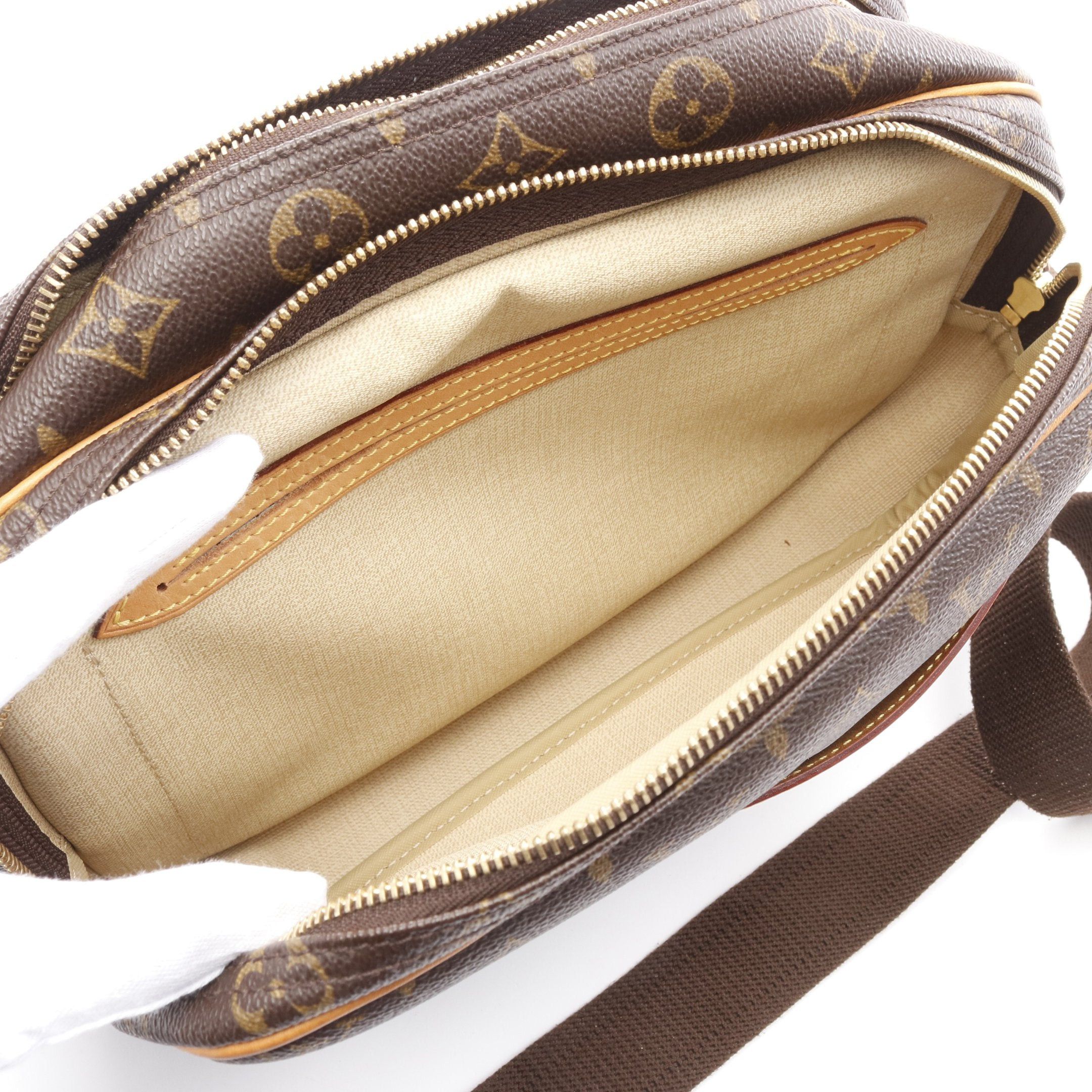Louis Vuitton Louis Vuitton Reporter Pm Monogram Shoulder Bag Leather Brown Size ONE SIZE - 4 Thumbnail