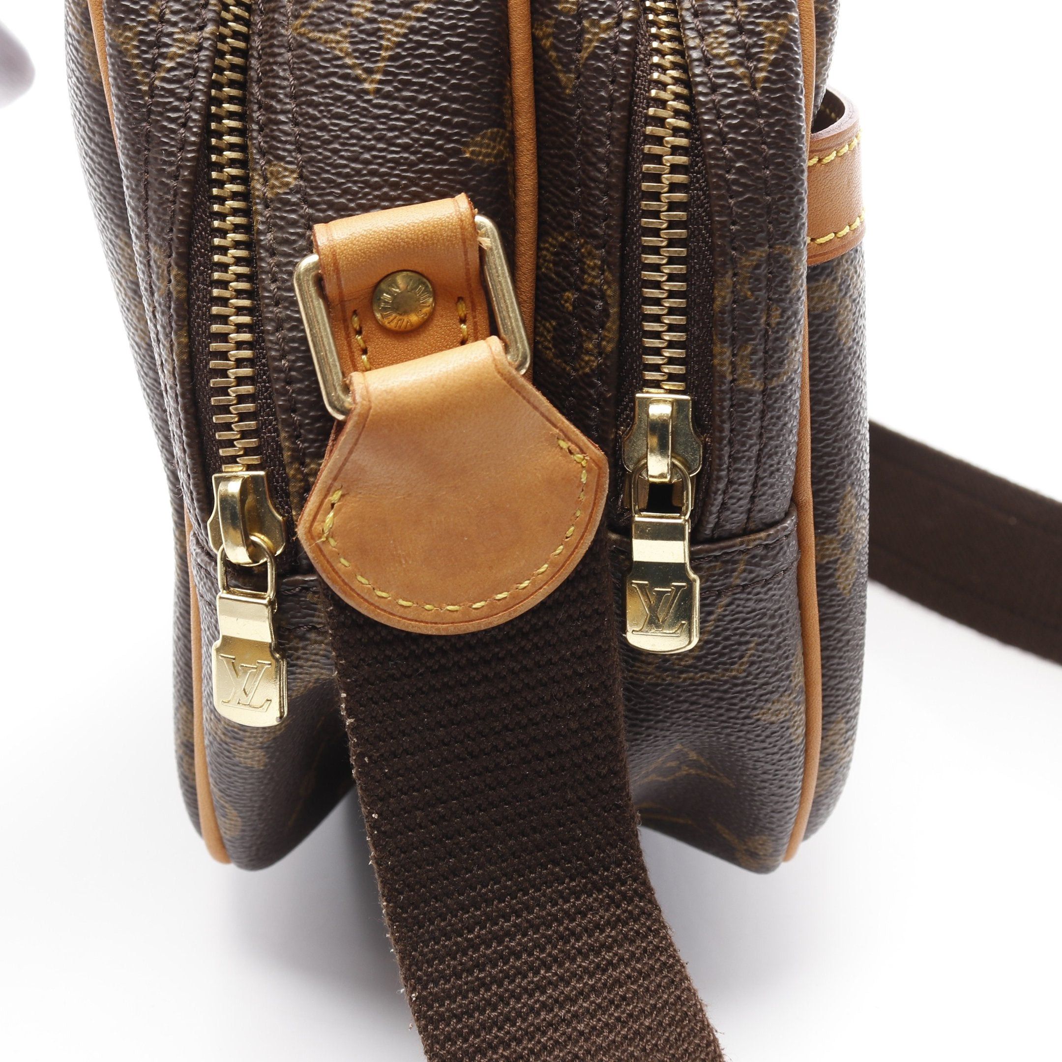 Louis Vuitton Louis Vuitton Reporter Pm Monogram Shoulder Bag Leather Brown Size ONE SIZE - 11 Thumbnail