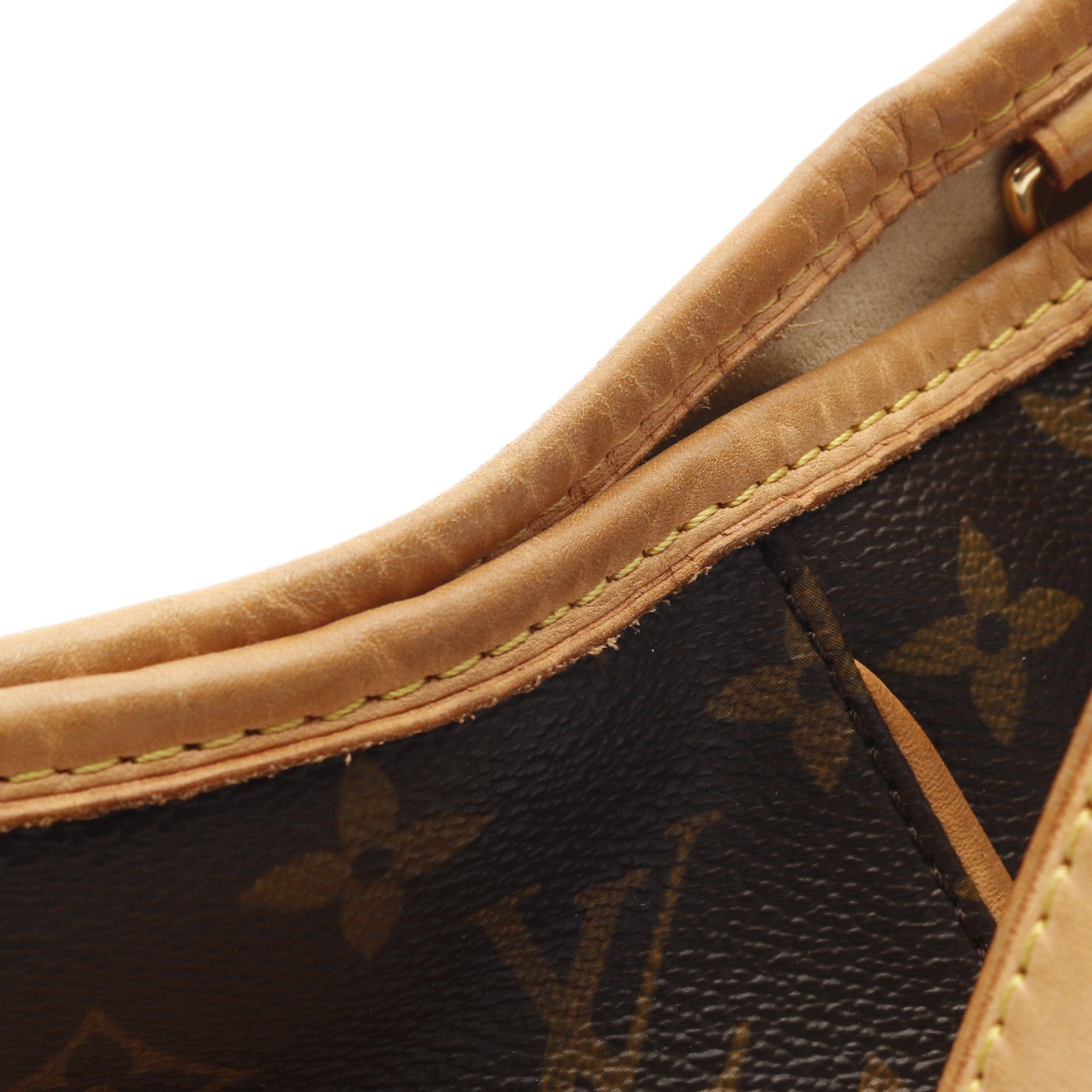 Louis Vuitton Louis Vuitton Galliera Pm Monogram One Shoulder Bag Leather Brown Size ONE SIZE - 9 Thumbnail