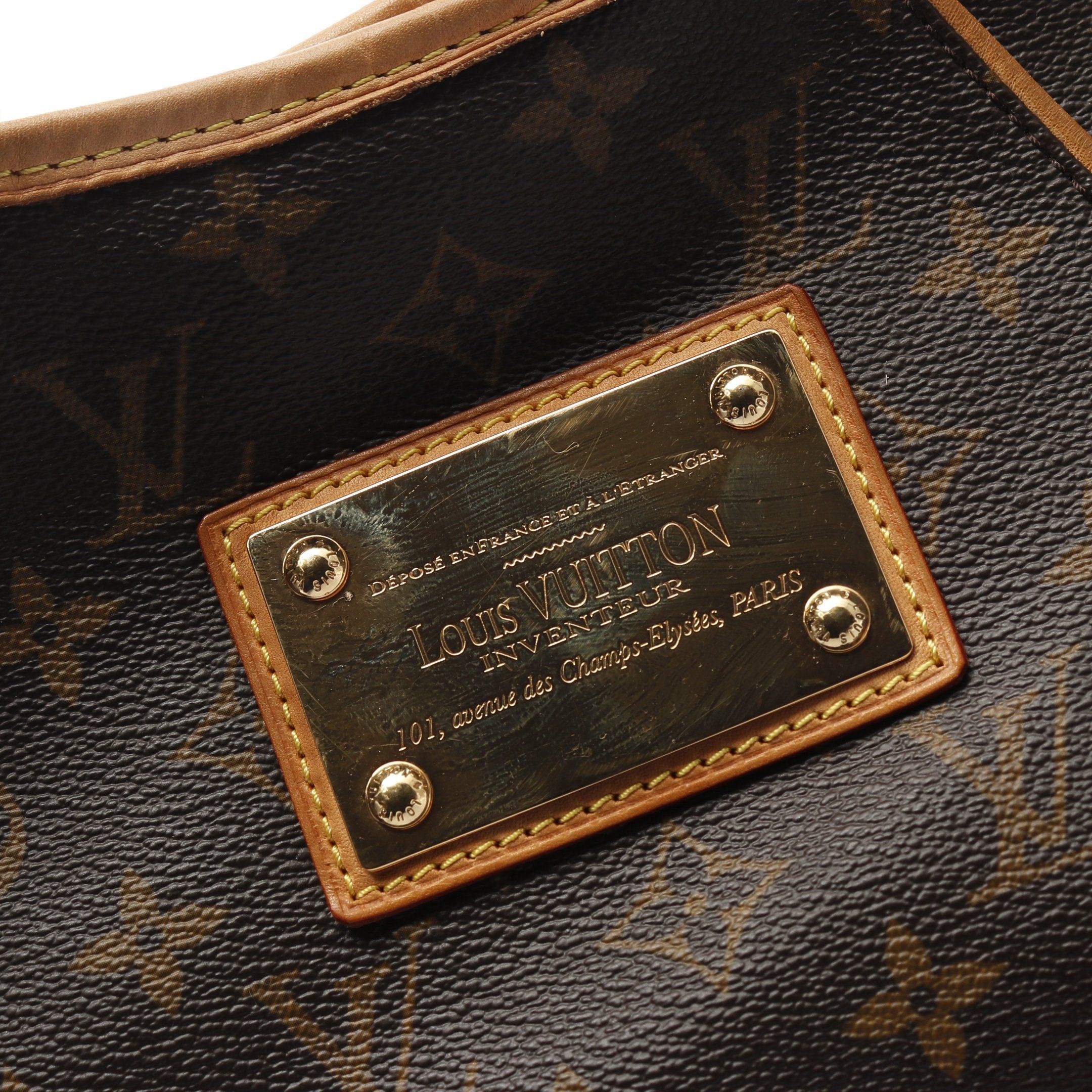 Louis Vuitton Louis Vuitton Galliera Pm Monogram One Shoulder Bag Leather Brown Size ONE SIZE - 7 Thumbnail