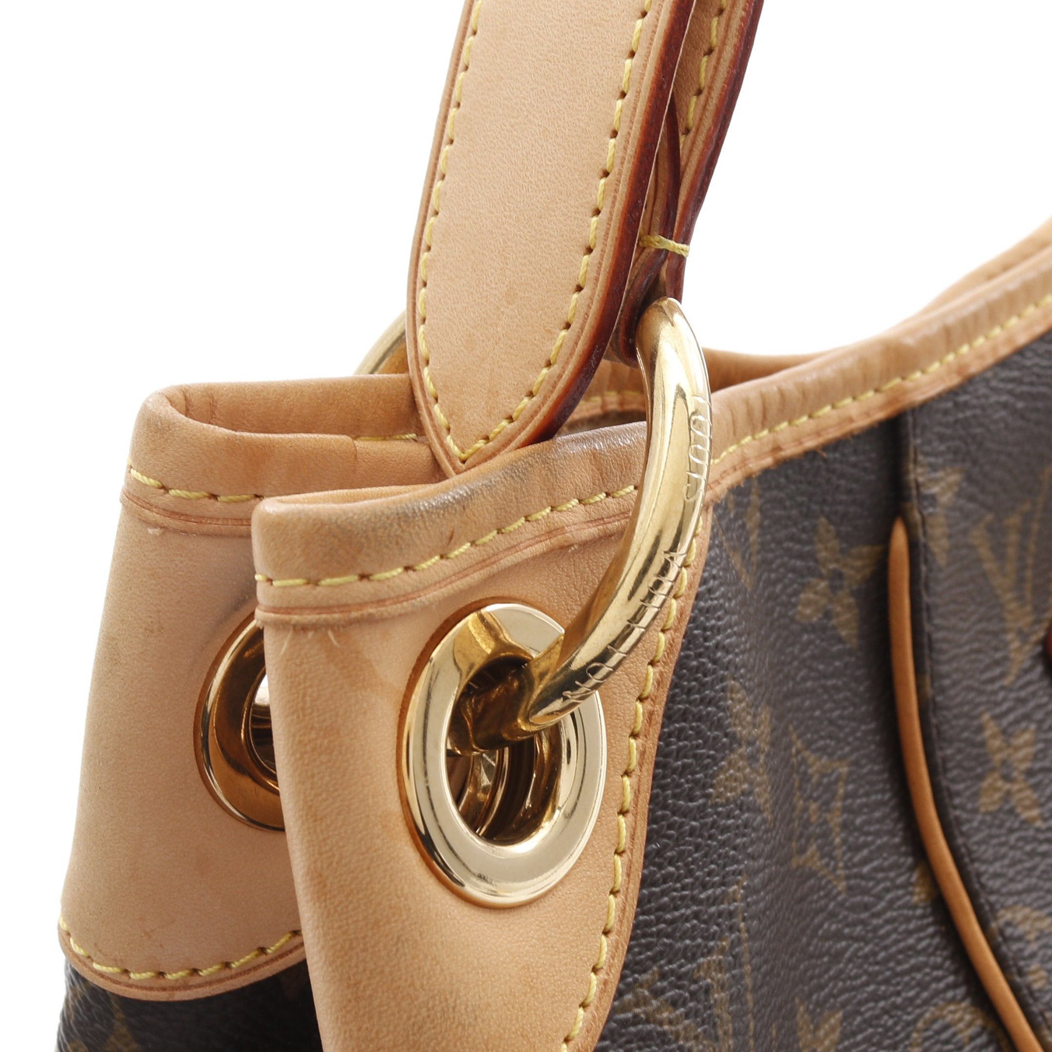 Louis Vuitton Louis Vuitton Galliera Pm Monogram One Shoulder Bag Leather Brown Size ONE SIZE - 6 Thumbnail