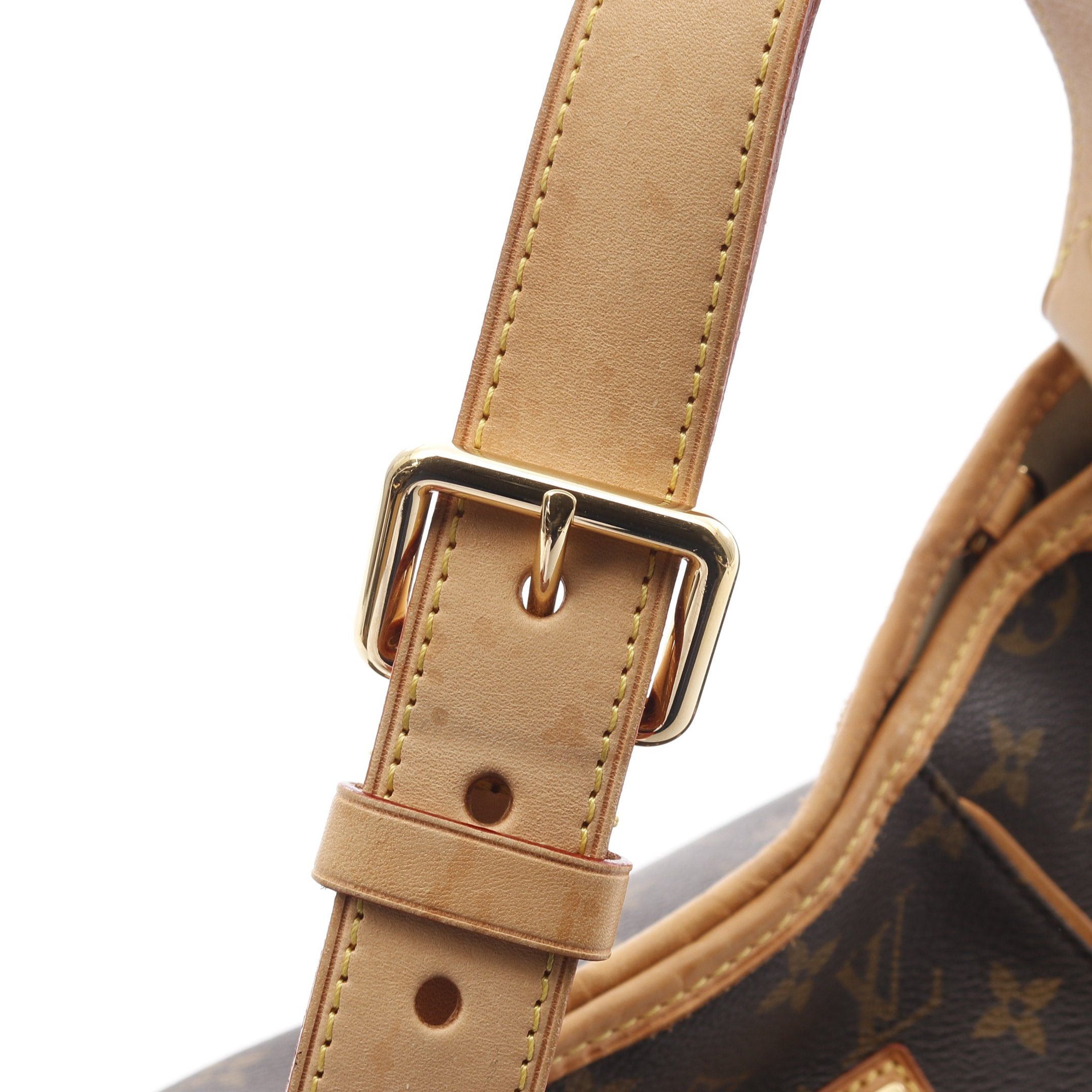 Louis Vuitton Louis Vuitton Galliera Pm Monogram One Shoulder Bag Leather Brown Size ONE SIZE - 8 Thumbnail