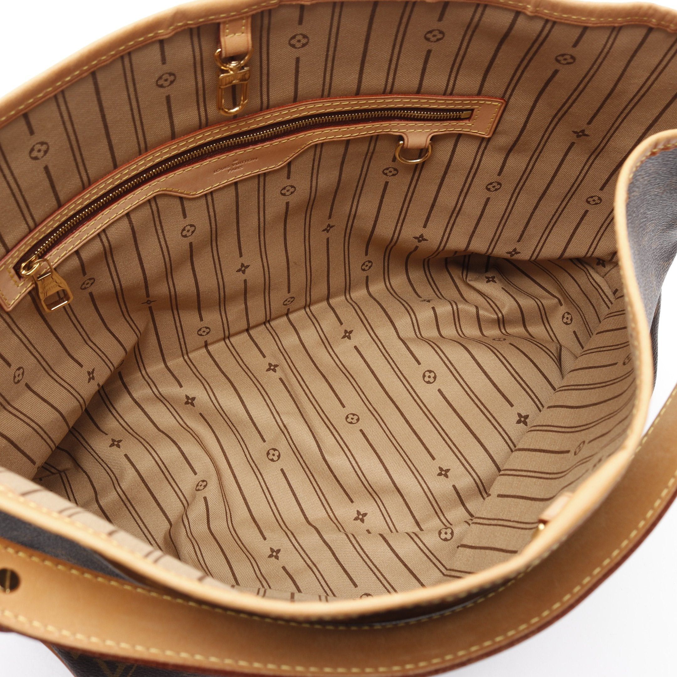 Louis Vuitton Louis Vuitton Delightful Pm Monogram One Shoulder Bag Leather Brown Size ONE SIZE - 3 Thumbnail
