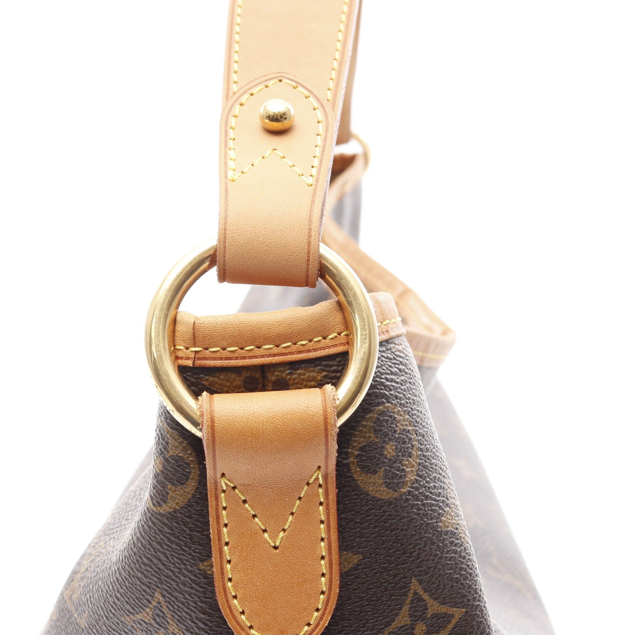 Louis Vuitton Louis Vuitton Delightful Pm Monogram One Shoulder Bag Leather Brown Size ONE SIZE - 6 Thumbnail
