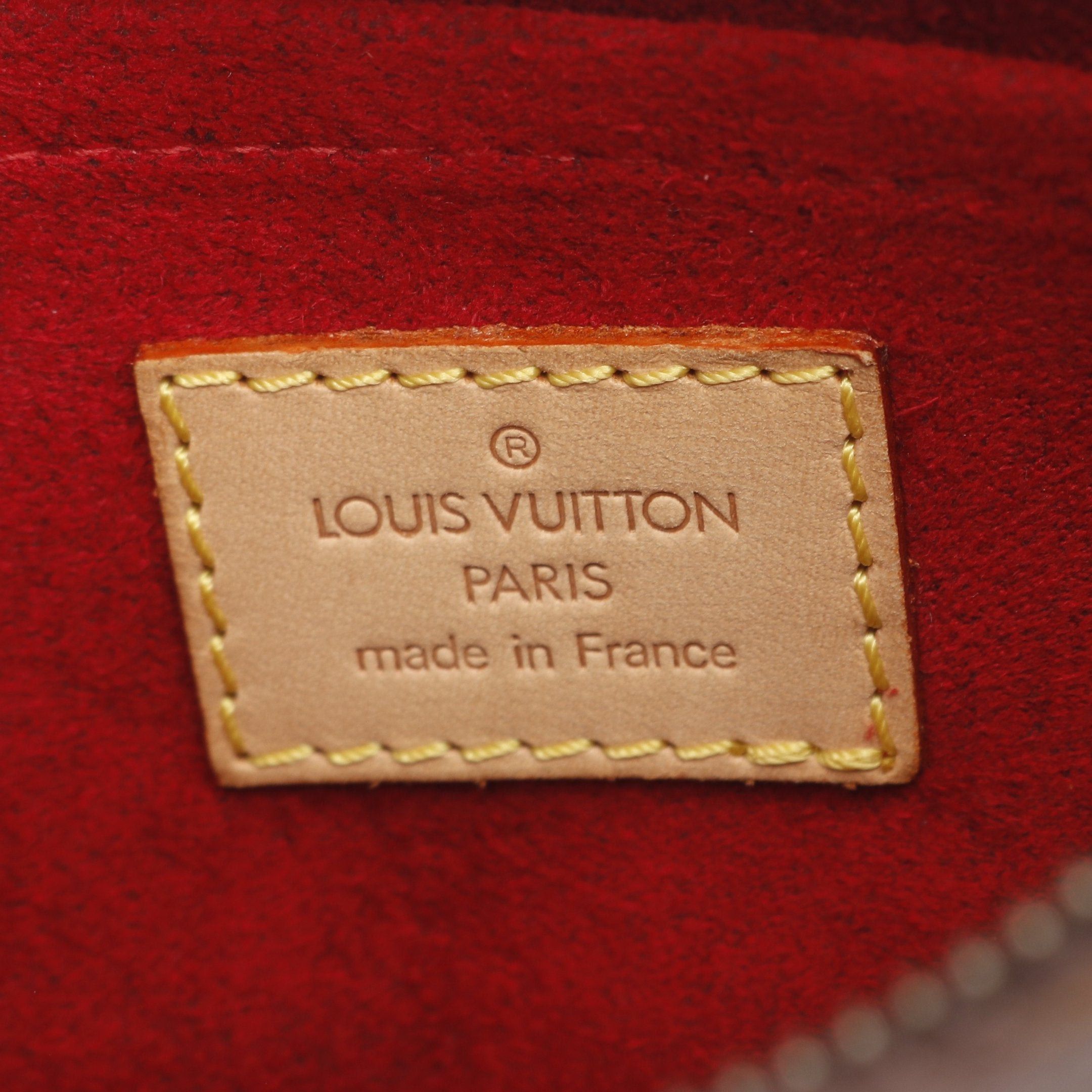 Louis Vuitton Louis Vuitton Pochette Croissant Monogram Shoulder Bag Leather Brown Size ONE SIZE - 4 Thumbnail