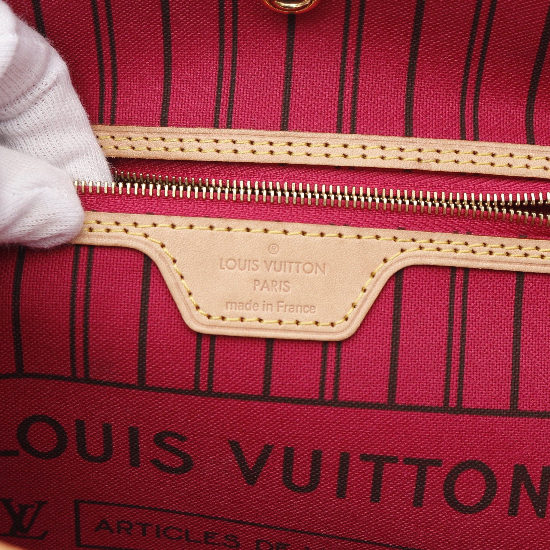 Louis Vuitton Louis Vuitton Neverfull Pm Monogram Pivoine Handbag Tote Bag Leather Brown Size ONE SIZE - 4 Thumbnail