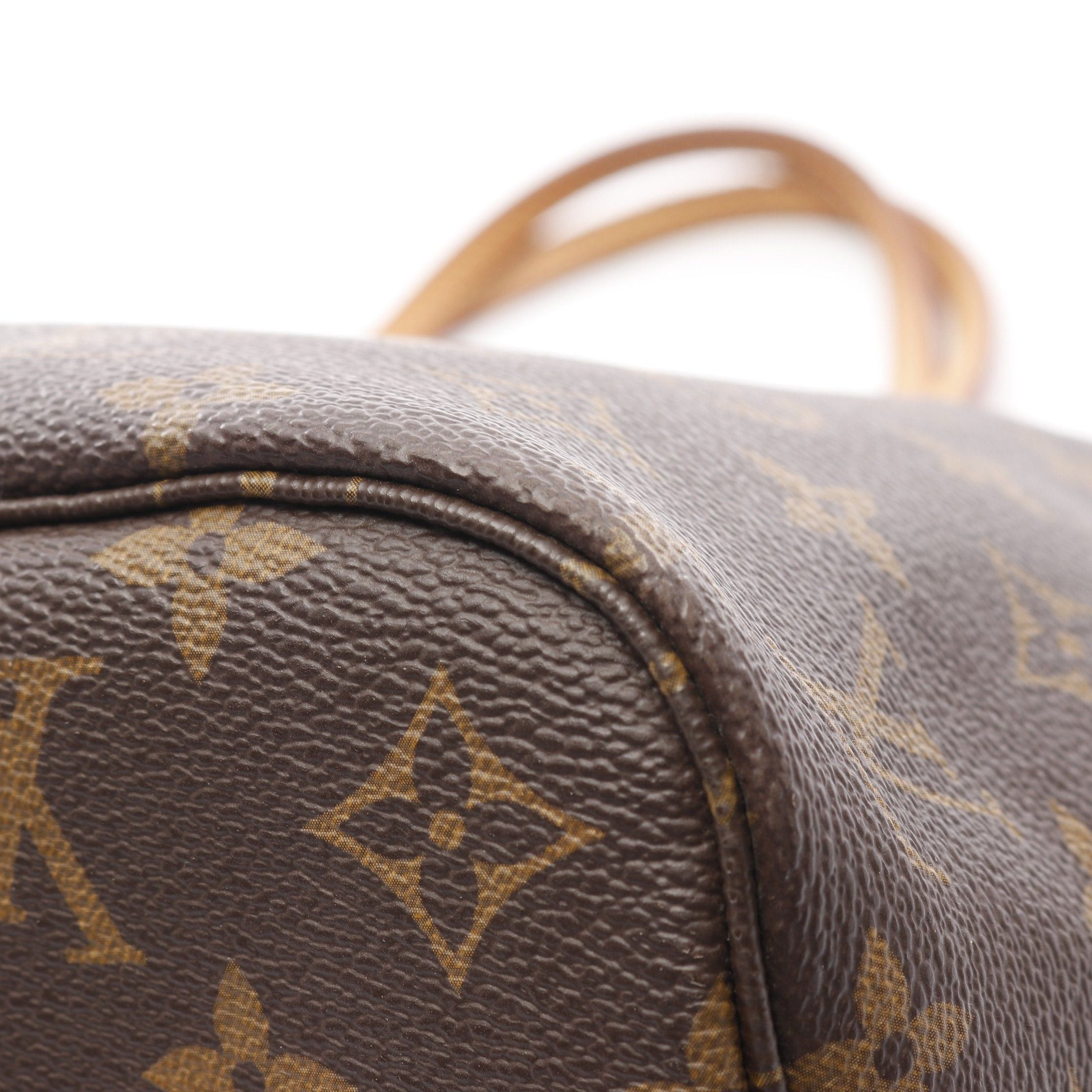 Louis Vuitton Louis Vuitton Neverfull Pm Monogram Pivoine Handbag Tote Bag Leather Brown Size ONE SIZE - 10 Thumbnail