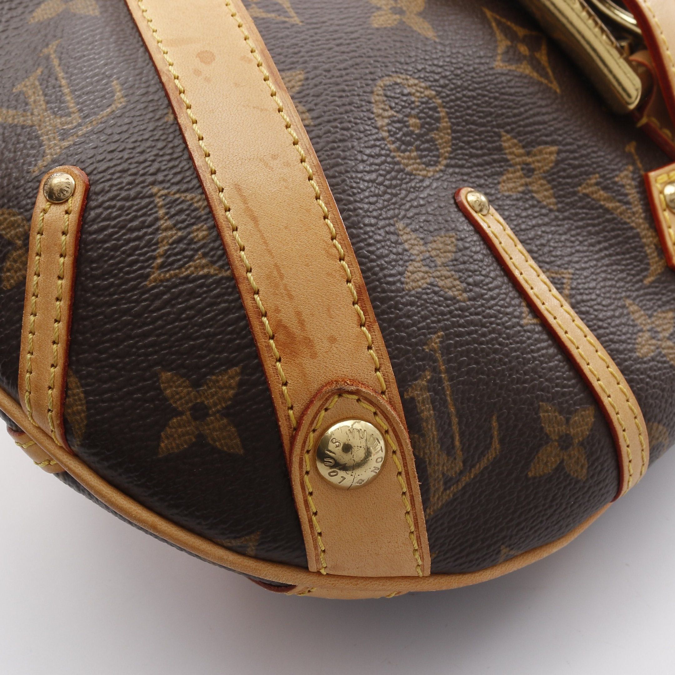 Louis Vuitton Louis Vuitton Leonor Monogram Shoulder Bag Leather Brown Size ONE SIZE - 9 Thumbnail