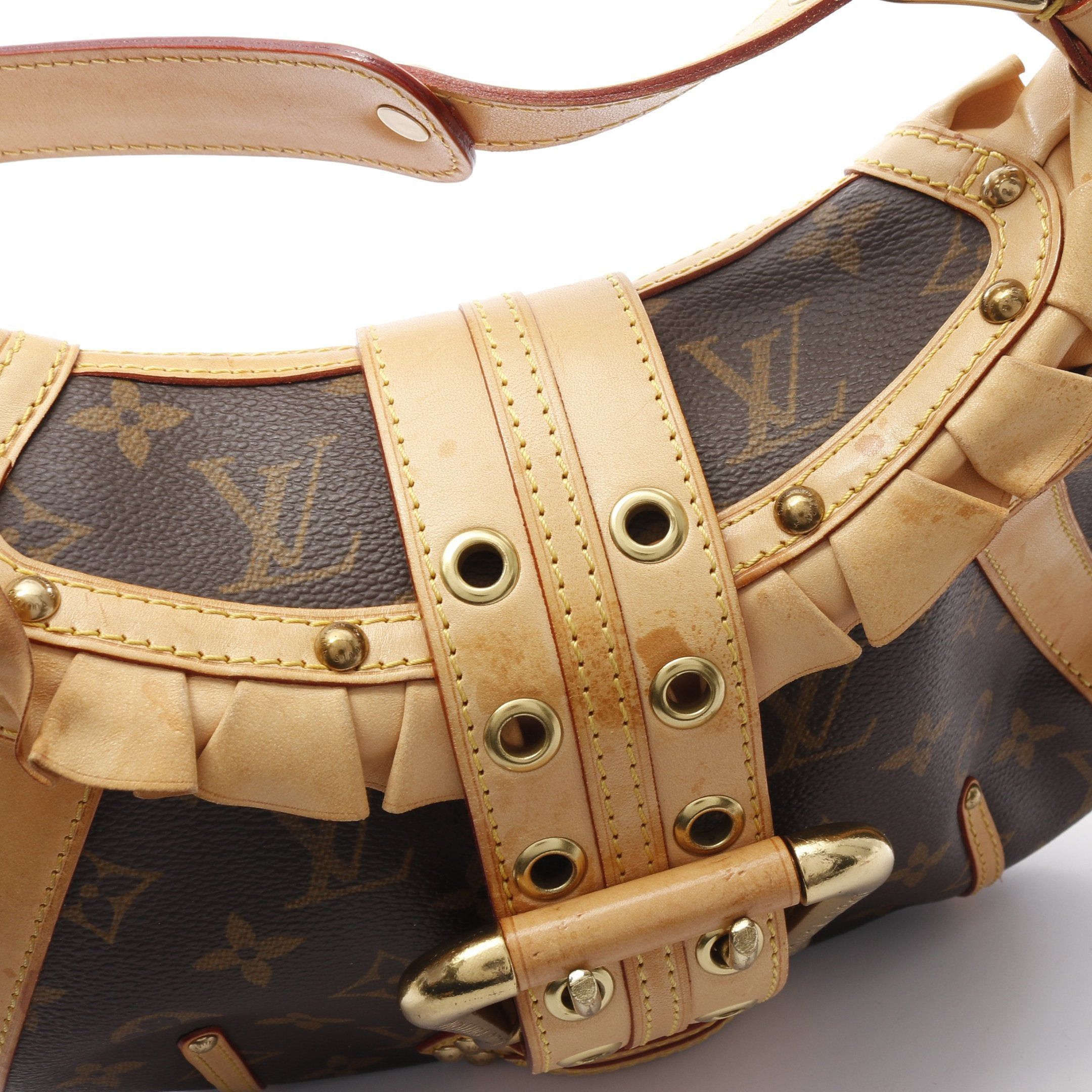 Louis Vuitton Louis Vuitton Leonor Monogram Shoulder Bag Leather Brown Size ONE SIZE - 11 Thumbnail
