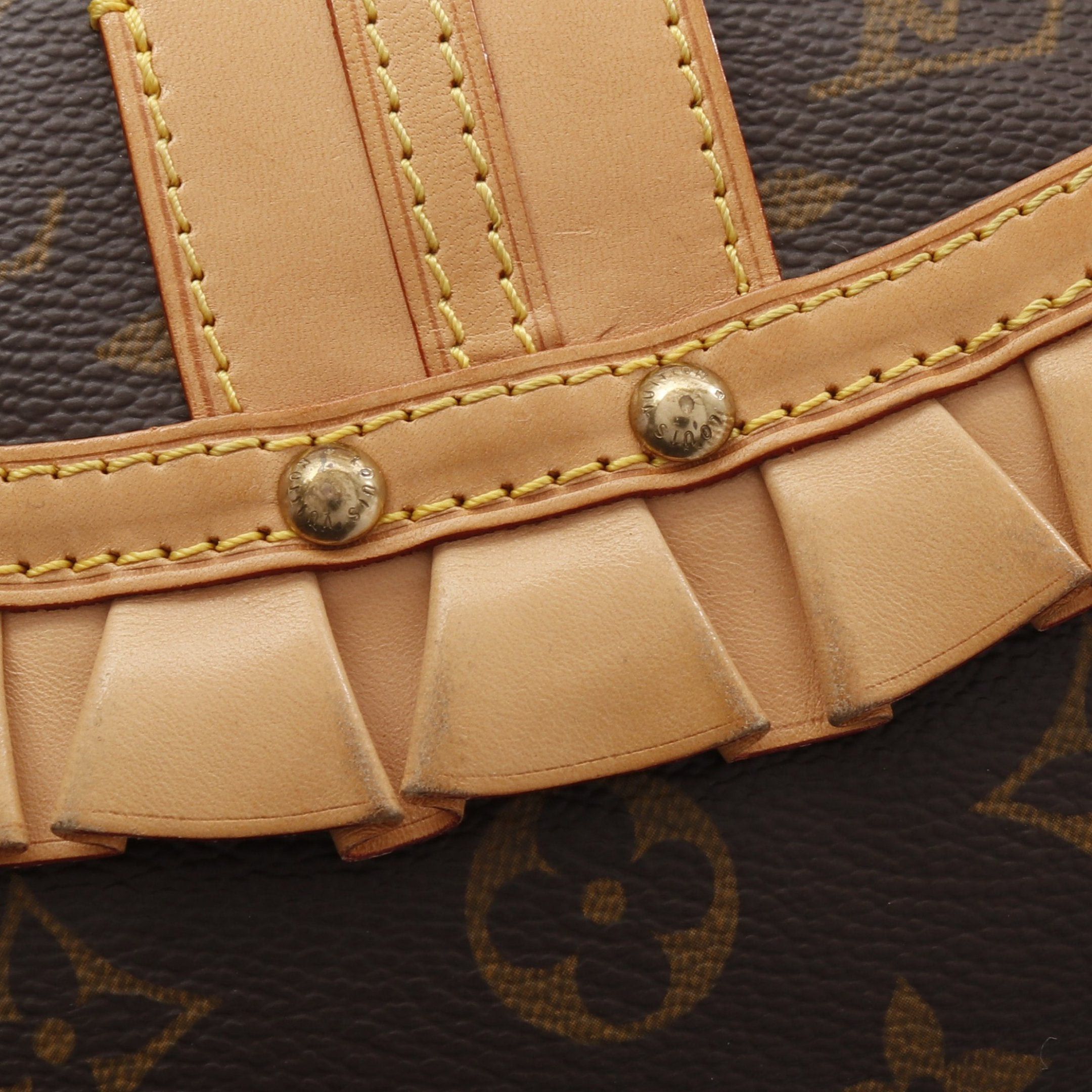 Louis Vuitton Louis Vuitton Leonor Monogram Shoulder Bag Leather Brown Size ONE SIZE - 12 Thumbnail