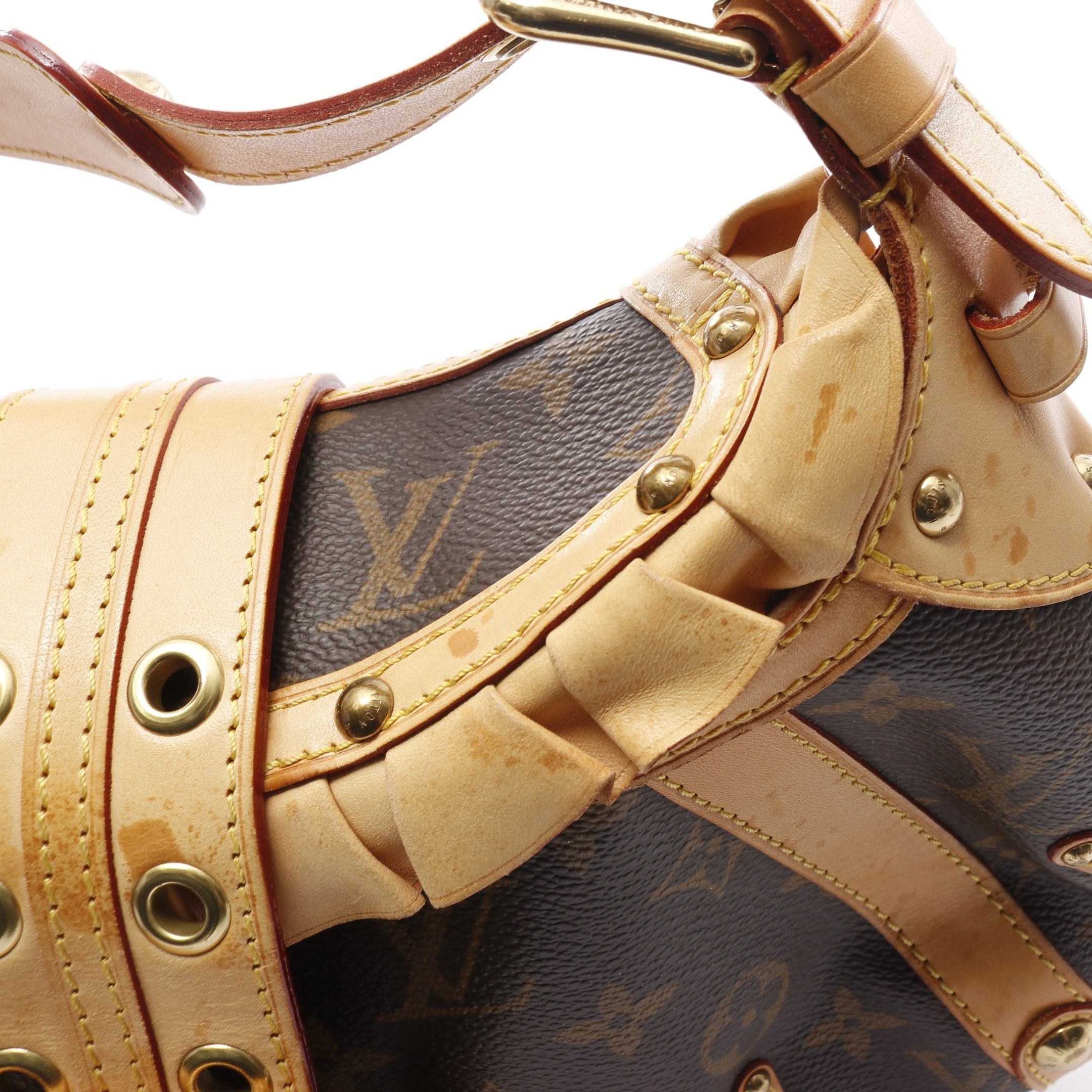 Louis Vuitton Louis Vuitton Leonor Monogram Shoulder Bag Leather Brown Size ONE SIZE - 7 Thumbnail