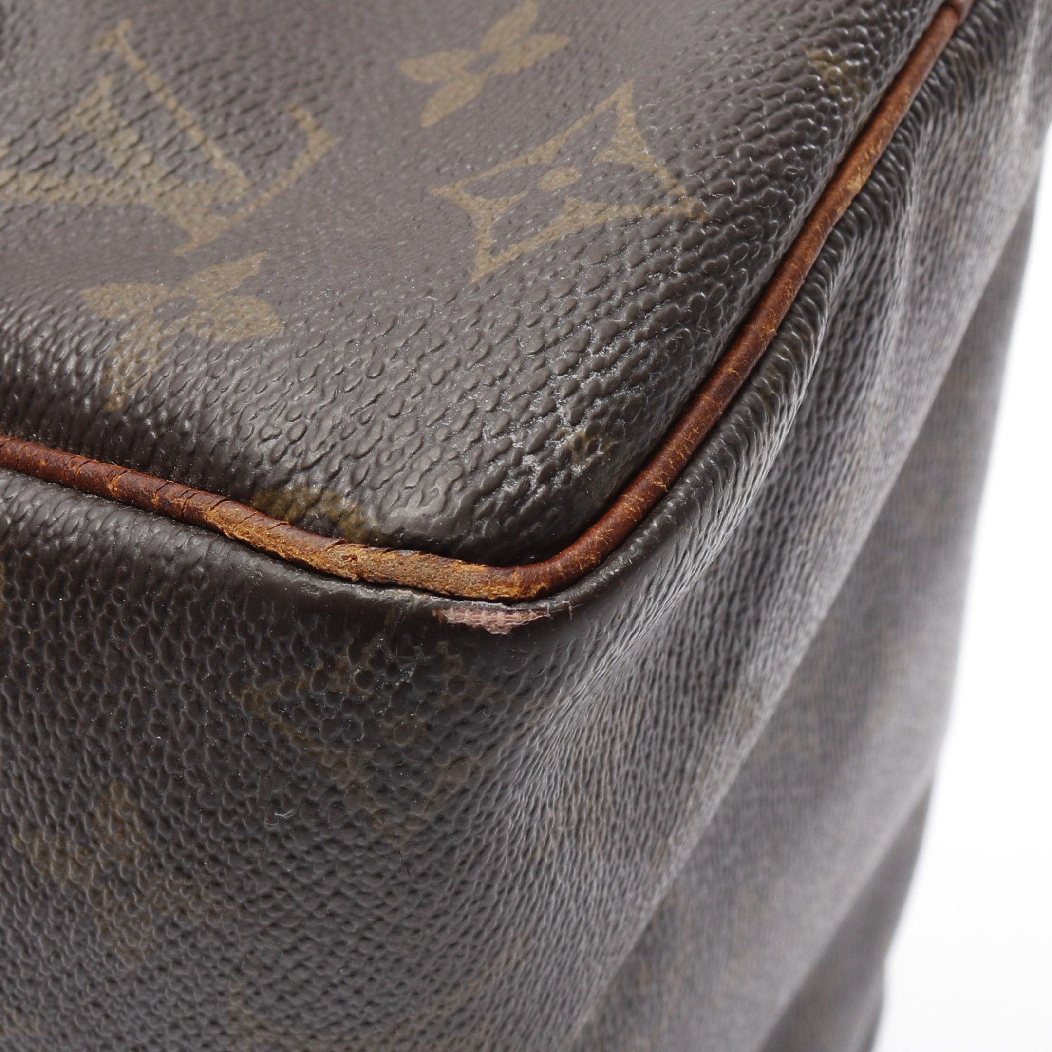 Louis Vuitton Louis Vuitton Speedy 25 Monogram Handbag Leather Brown Size ONE SIZE - 12 Thumbnail