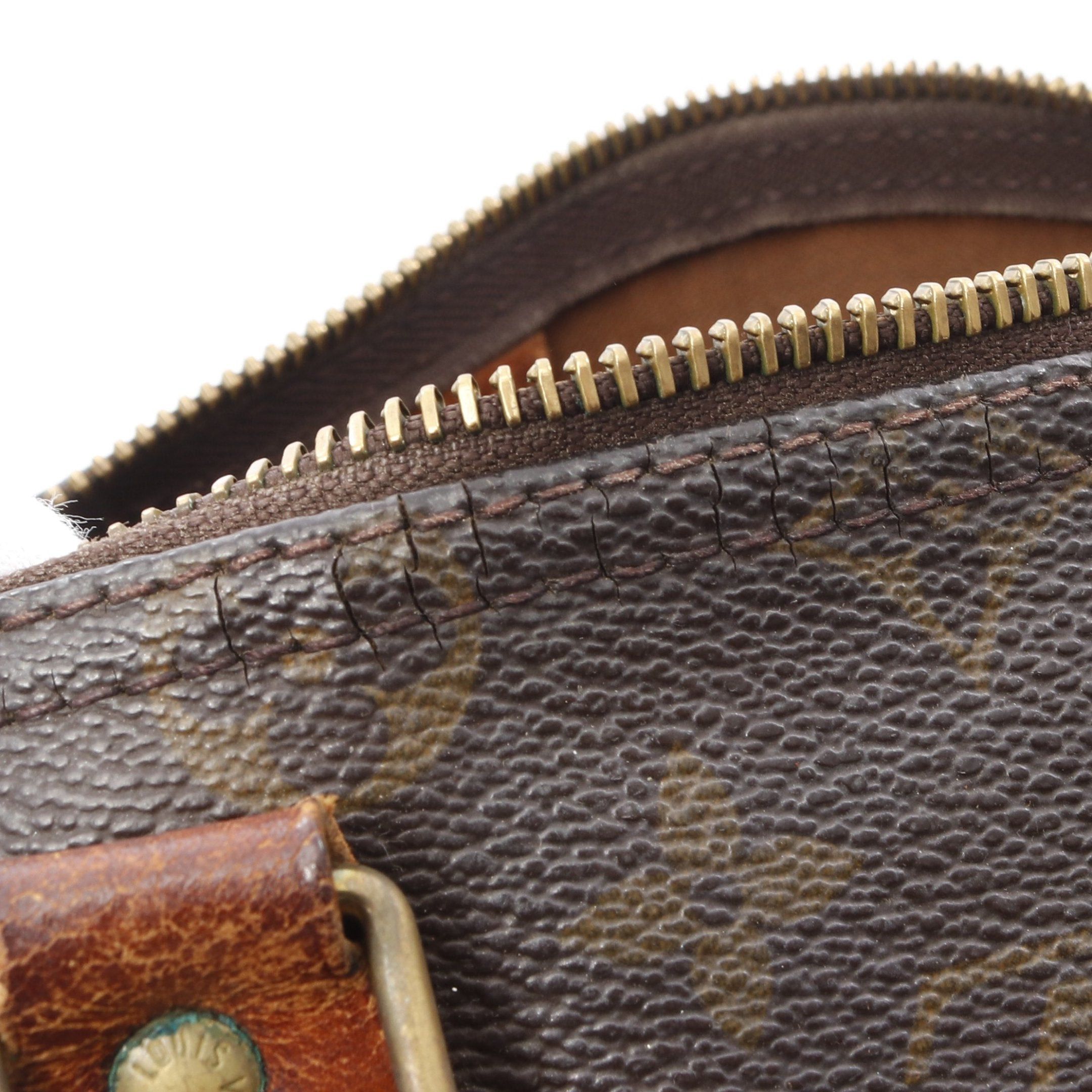 Louis Vuitton Louis Vuitton Speedy 25 Monogram Handbag Leather Brown Size ONE SIZE - 10 Thumbnail