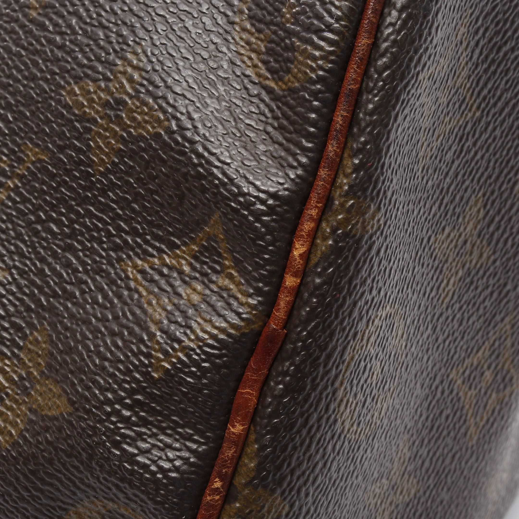 Louis Vuitton Louis Vuitton Speedy 25 Monogram Handbag Leather Brown Size ONE SIZE - 13 Thumbnail