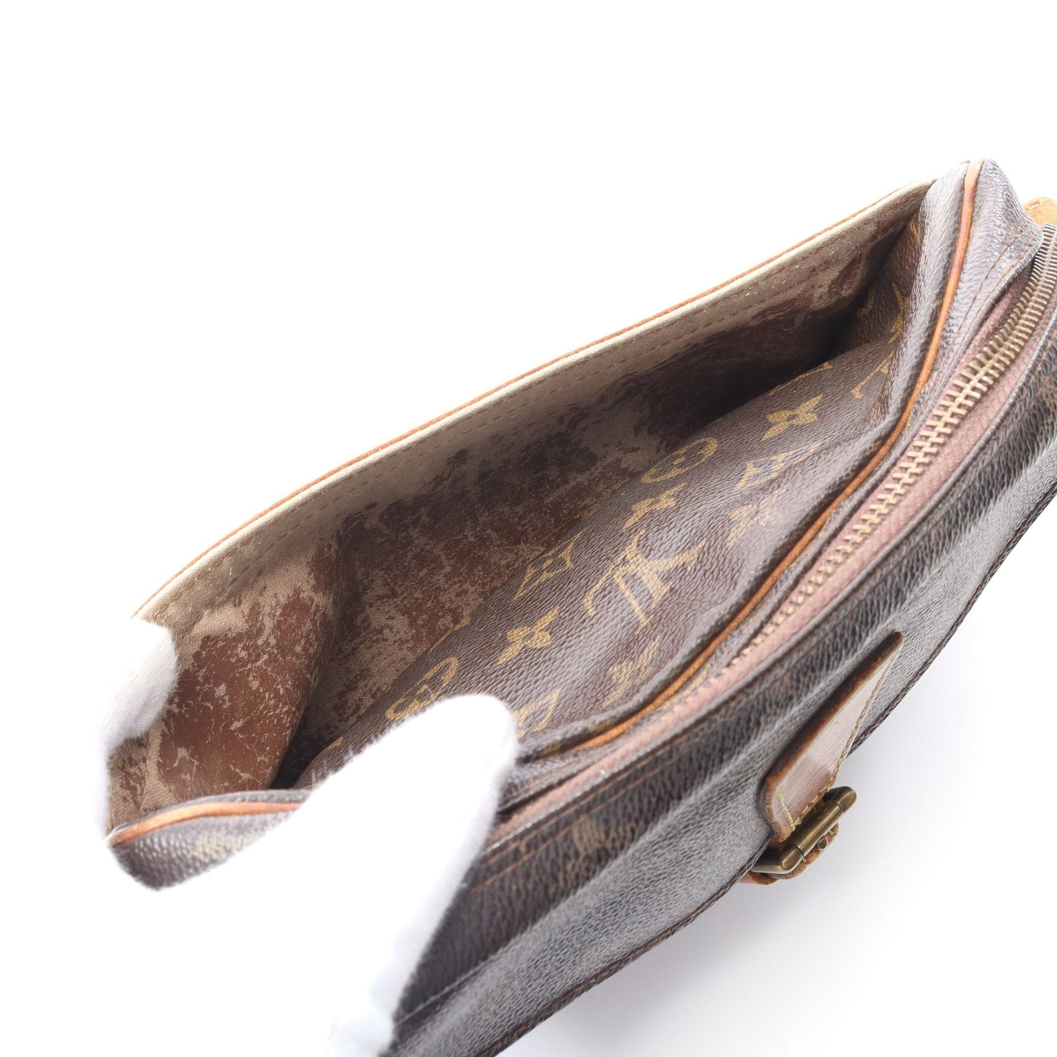 Louis Vuitton Louis Vuitton Genefeuille Monogram Shoulder Bag Leather Brown Size ONE SIZE - 11 Thumbnail