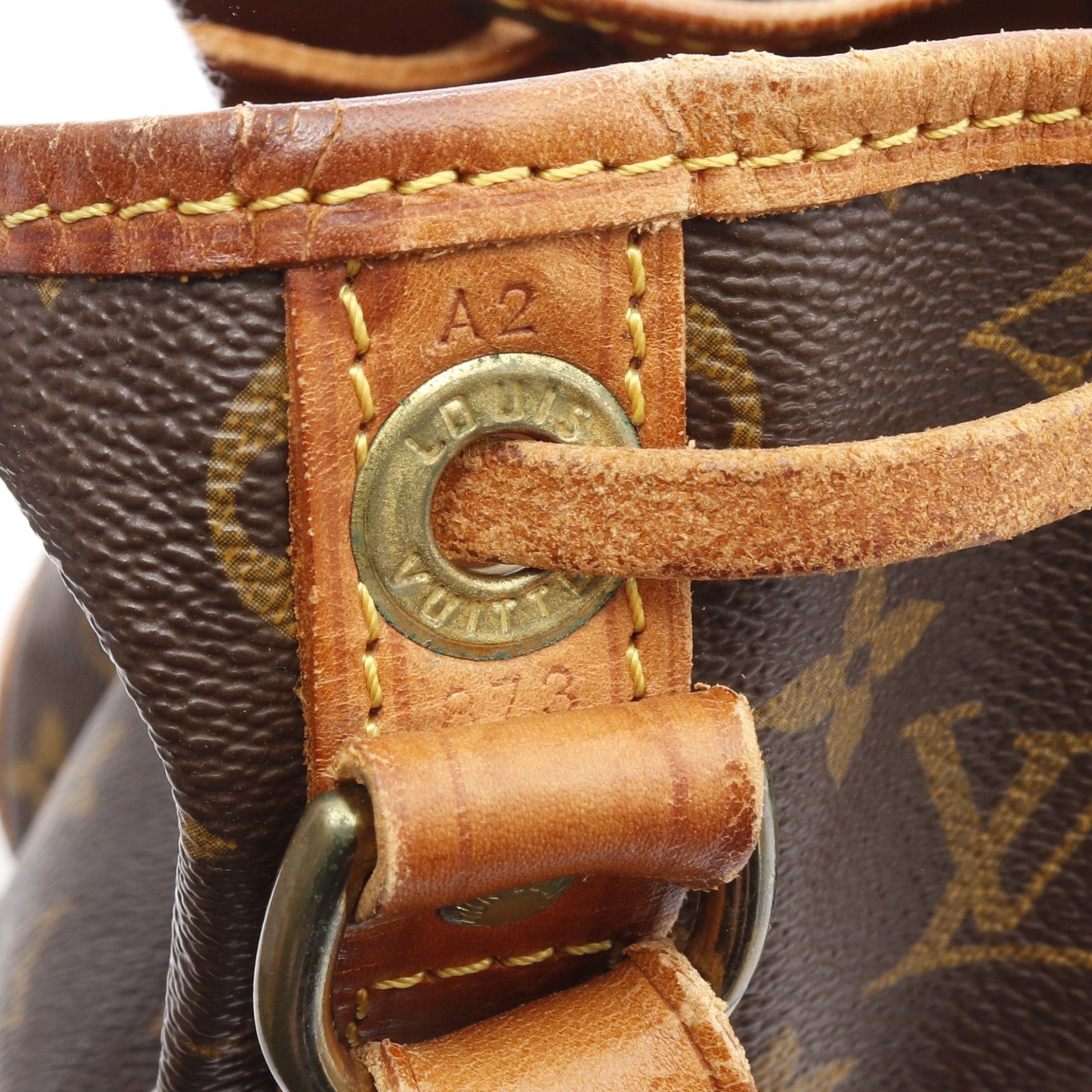 Louis Vuitton Louis Vuitton Noe Monogram Shoulder Bag Leather Brown Size ONE SIZE - 5 Thumbnail