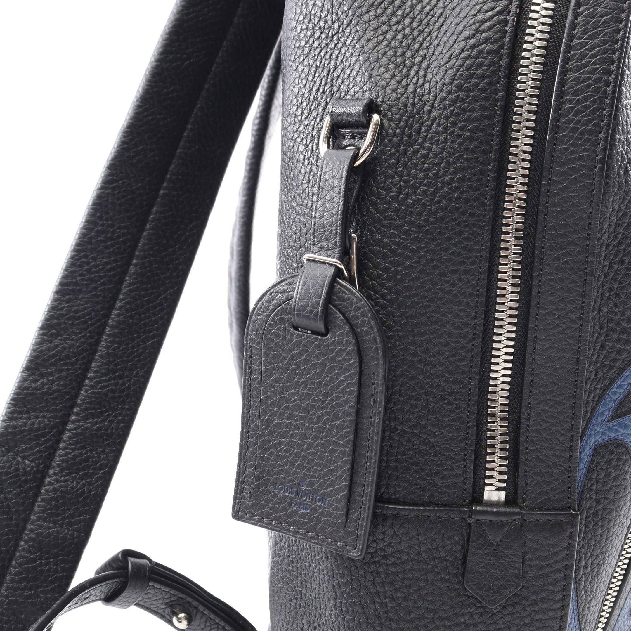 Louis Vuitton Louis Vuitton Lv Circle Armando Noir Backpack Rucksack Taurillon Leather Black Size ONE SIZE - 12 Thumbnail