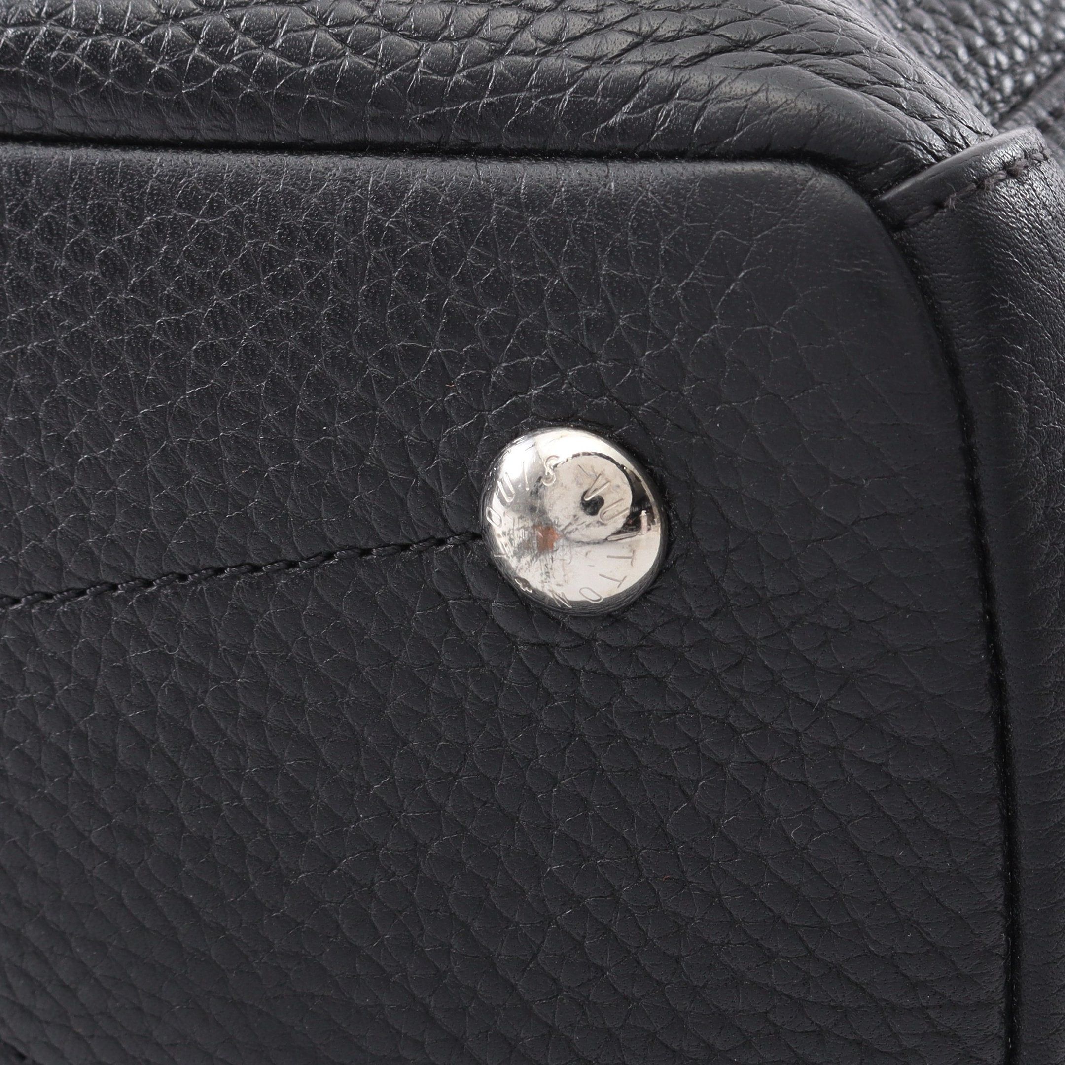 Louis Vuitton Louis Vuitton Lv Circle Armando Noir Backpack Rucksack Taurillon Leather Black Size ONE SIZE - 7 Thumbnail