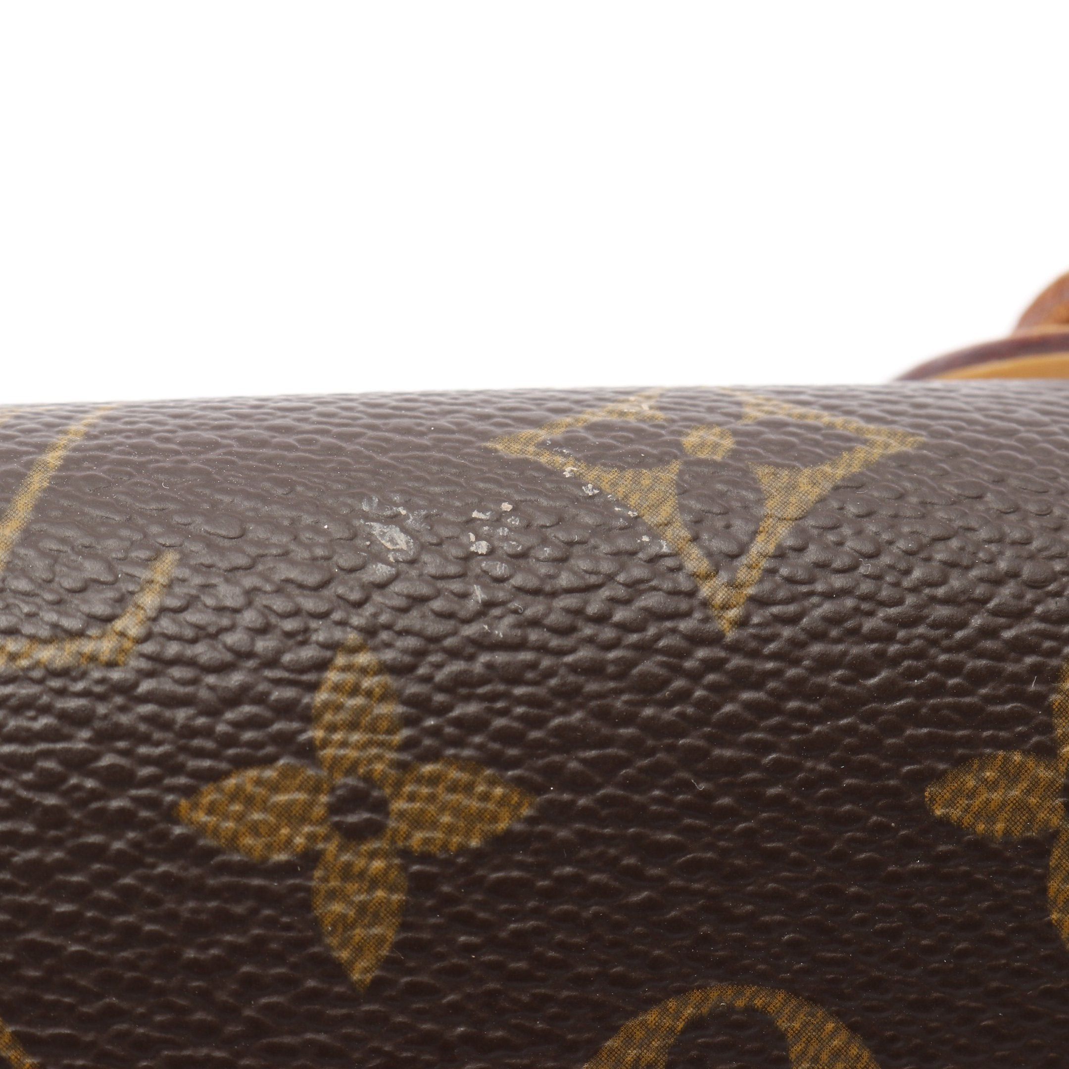 Louis Vuitton Louis Vuitton Sologne Monogram Shoulder Bag Leather Brown Size ONE SIZE - 12 Thumbnail
