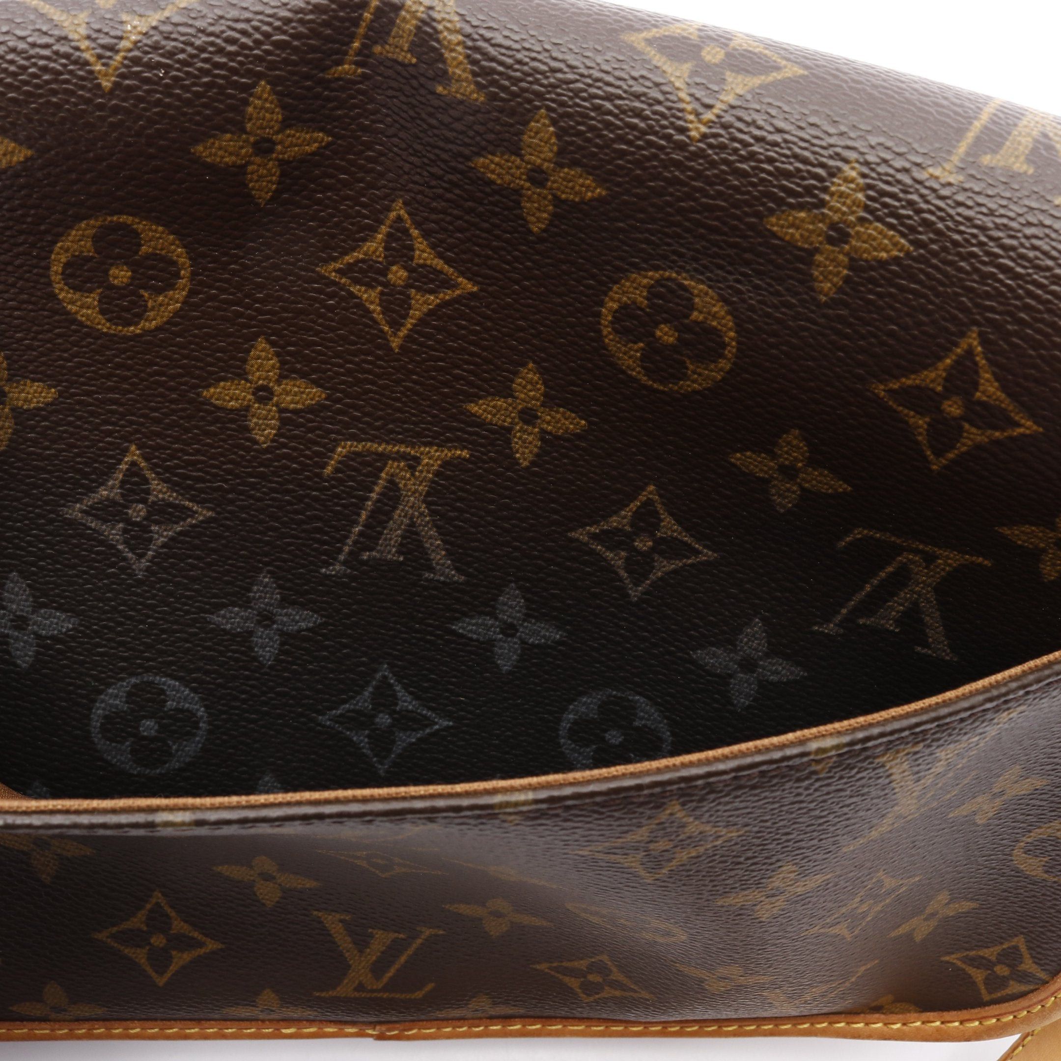 Louis Vuitton Louis Vuitton Sologne Monogram Shoulder Bag Leather Brown Size ONE SIZE - 6 Thumbnail