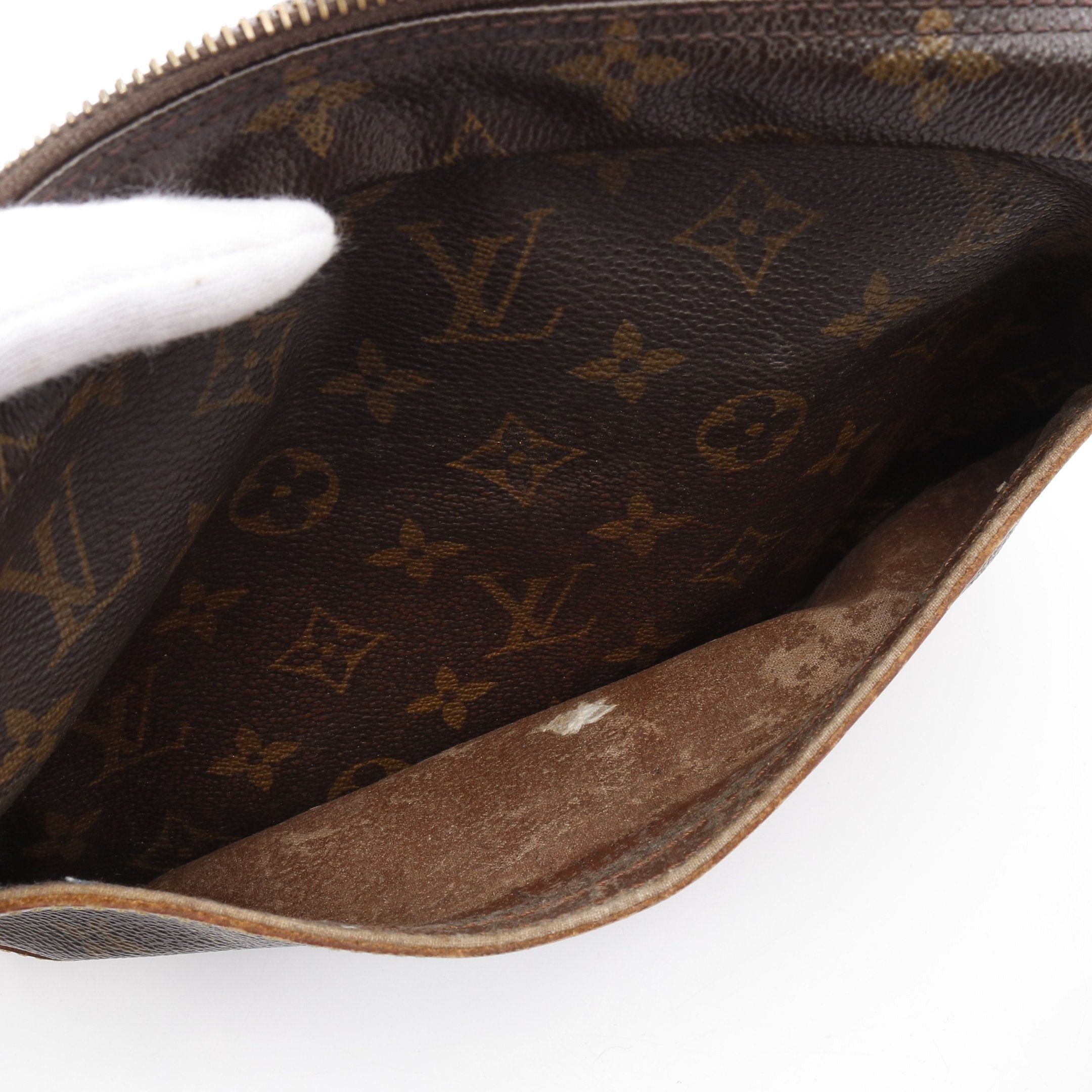 Louis Vuitton Louis Vuitton Trocadero 27 Monogram Shoulder Bag Leather Brown Size ONE SIZE - 8 Thumbnail
