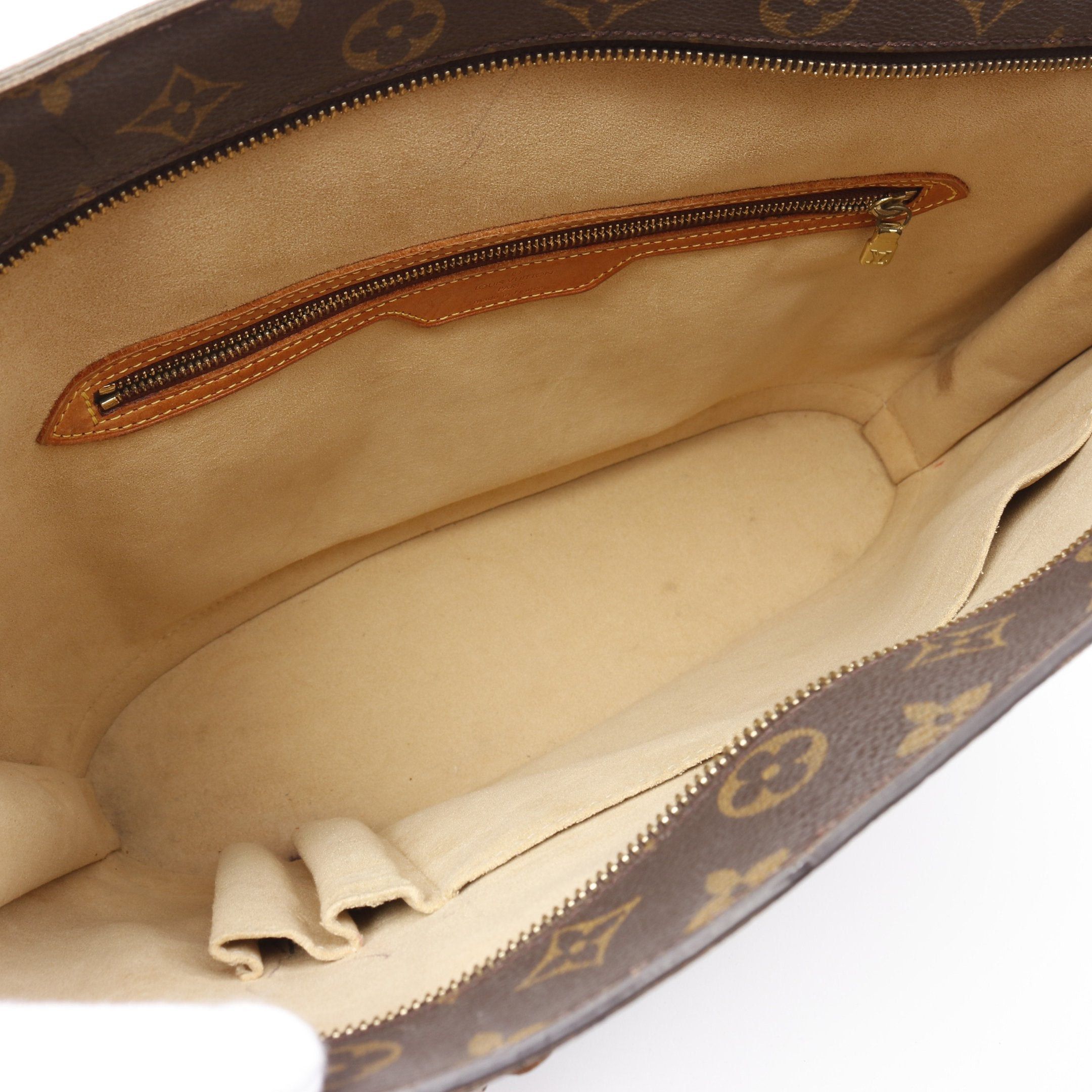 Louis Vuitton Louis Vuitton Babylon Monogram Shoulder Bag Leather Brown Size ONE SIZE - 3 Thumbnail