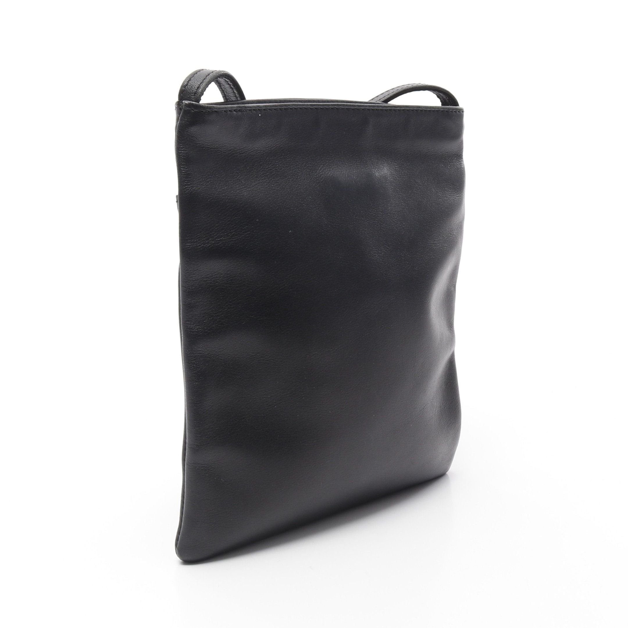 Loewe Loewe Anagram Sacoche Shoulder Bag Leather Black Size ONE SIZE - 2 Thumbnail