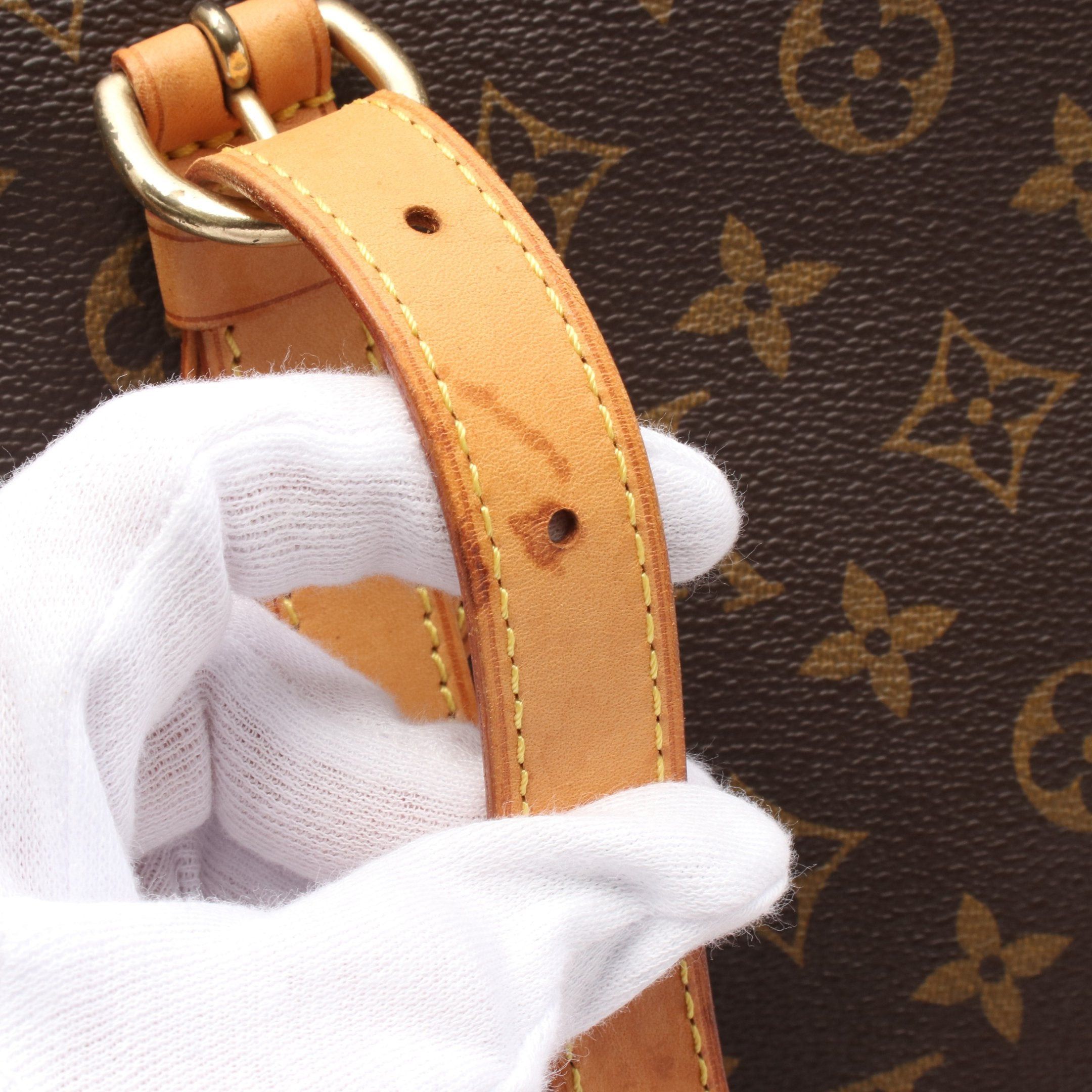 Louis Vuitton Louis Vuitton Popincourt O Monogram Shoulder Bag Tote Leather Brown Size ONE SIZE - 9 Thumbnail