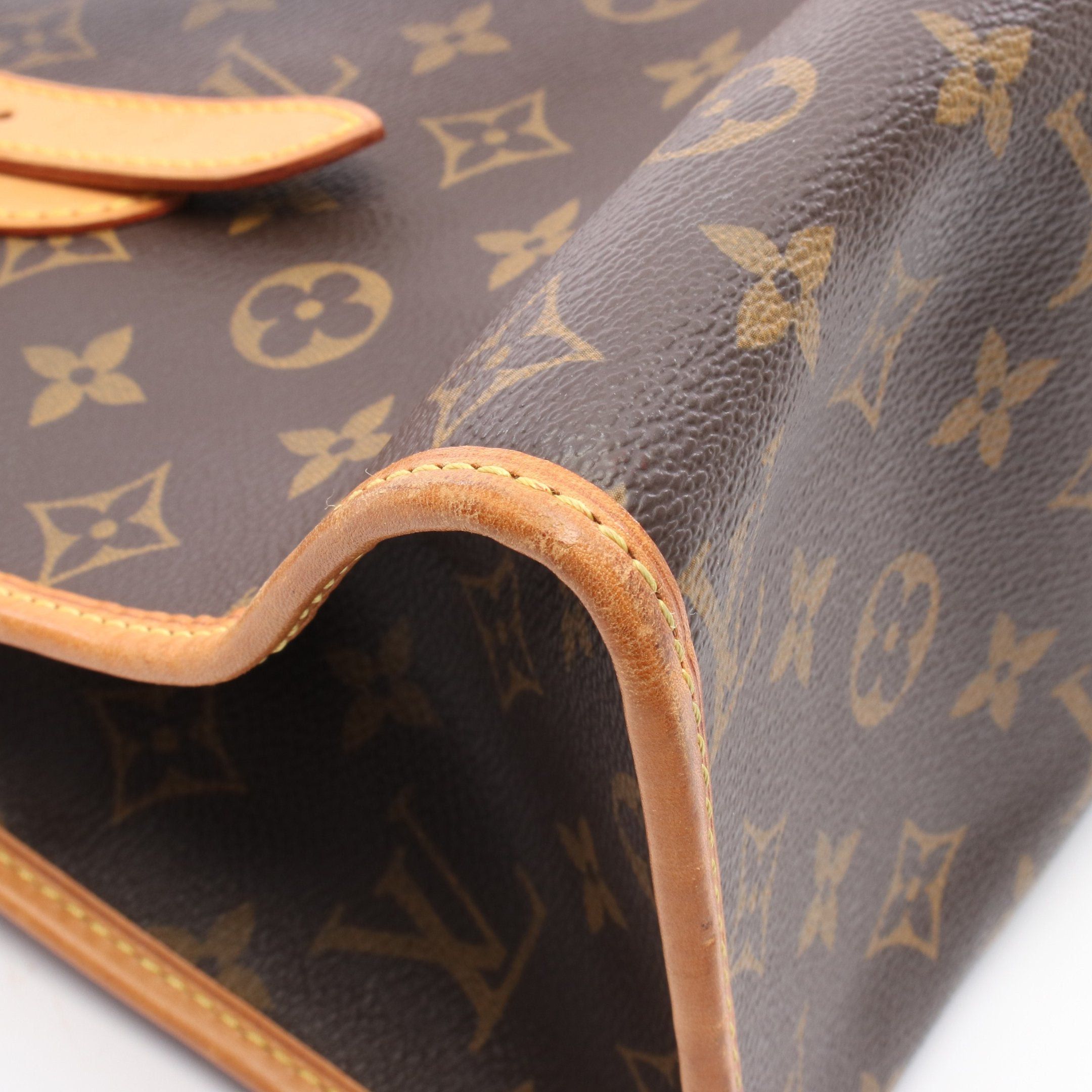 Louis Vuitton Louis Vuitton Popincourt O Monogram Shoulder Bag Tote Leather Brown Size ONE SIZE - 7 Thumbnail